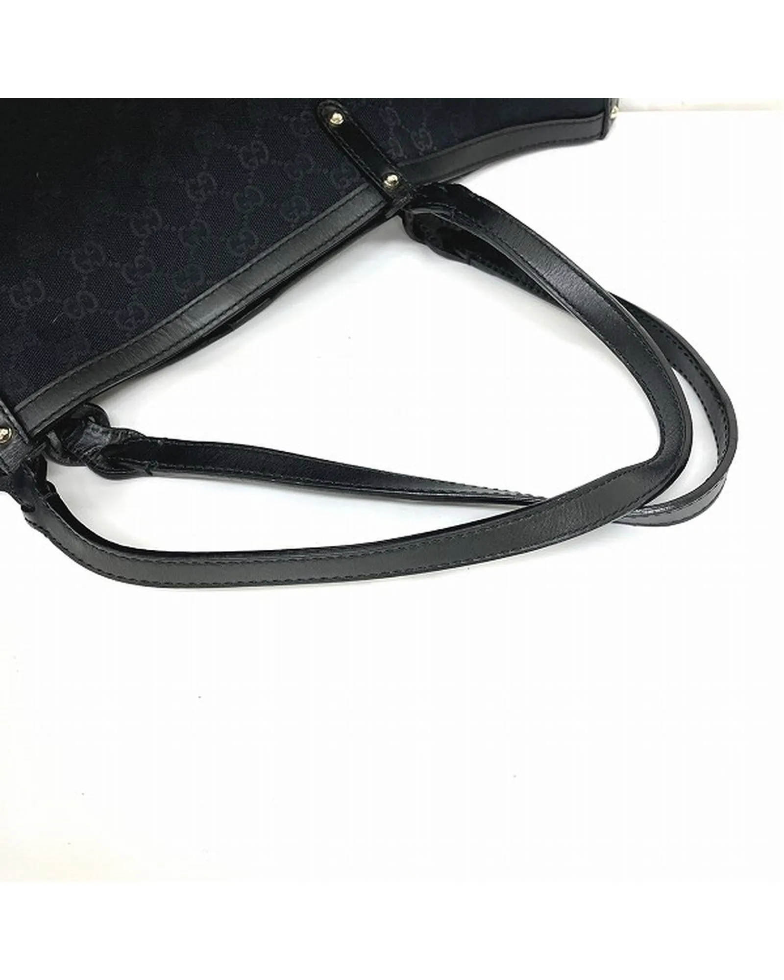 Authentic Canvas Tote Bag in Black for Women by Gucci