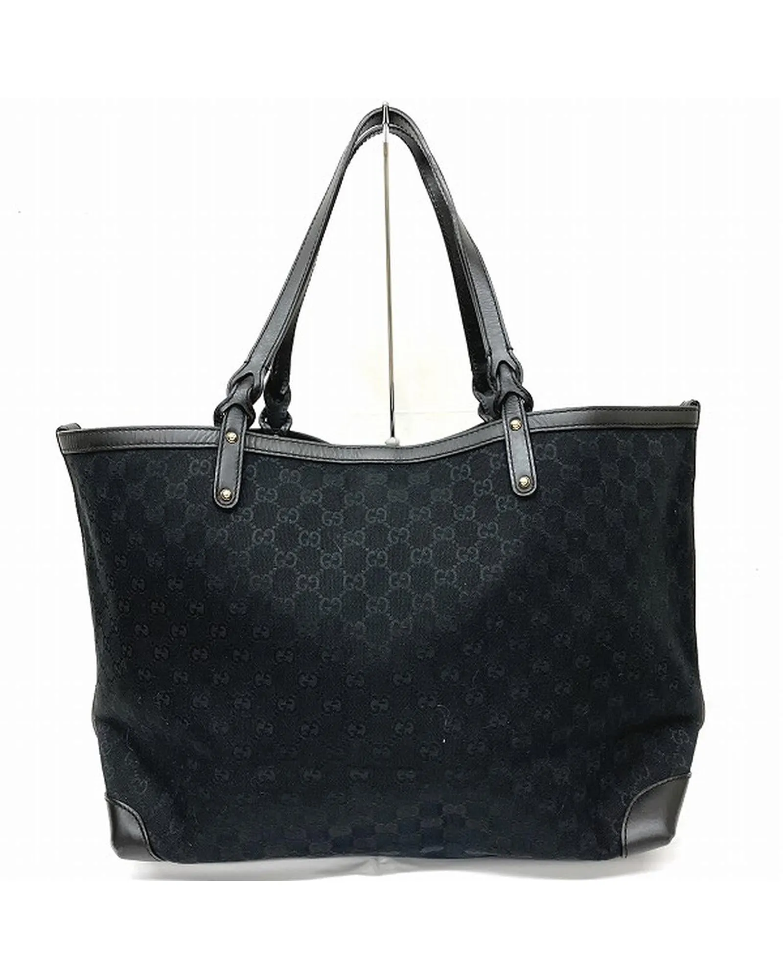 Authentic Canvas Tote Bag in Black for Women by Gucci