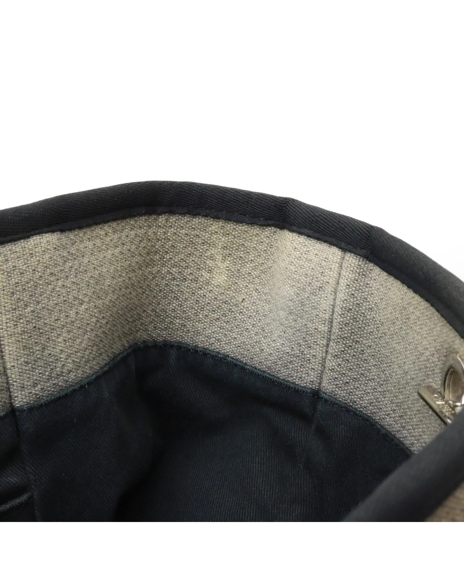Authentic Grey Canvas Tote Bag for Women by Chanel