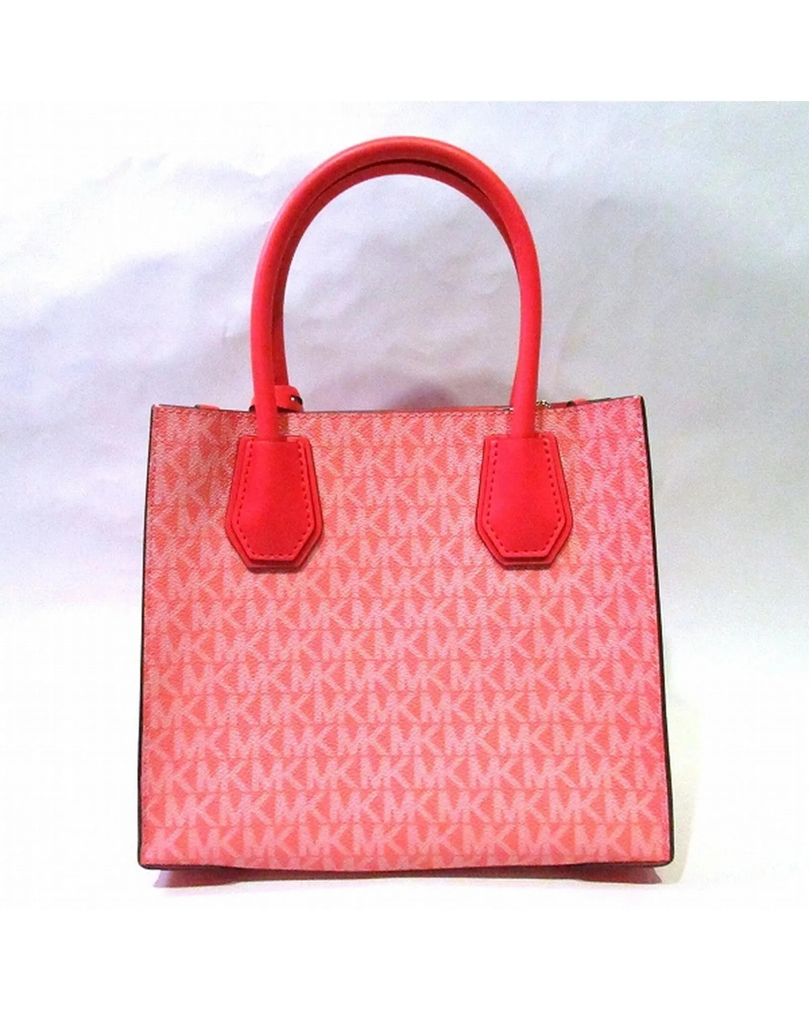 Authentic Michael Kors Multicolor Canvas Handbag - Used A Rank