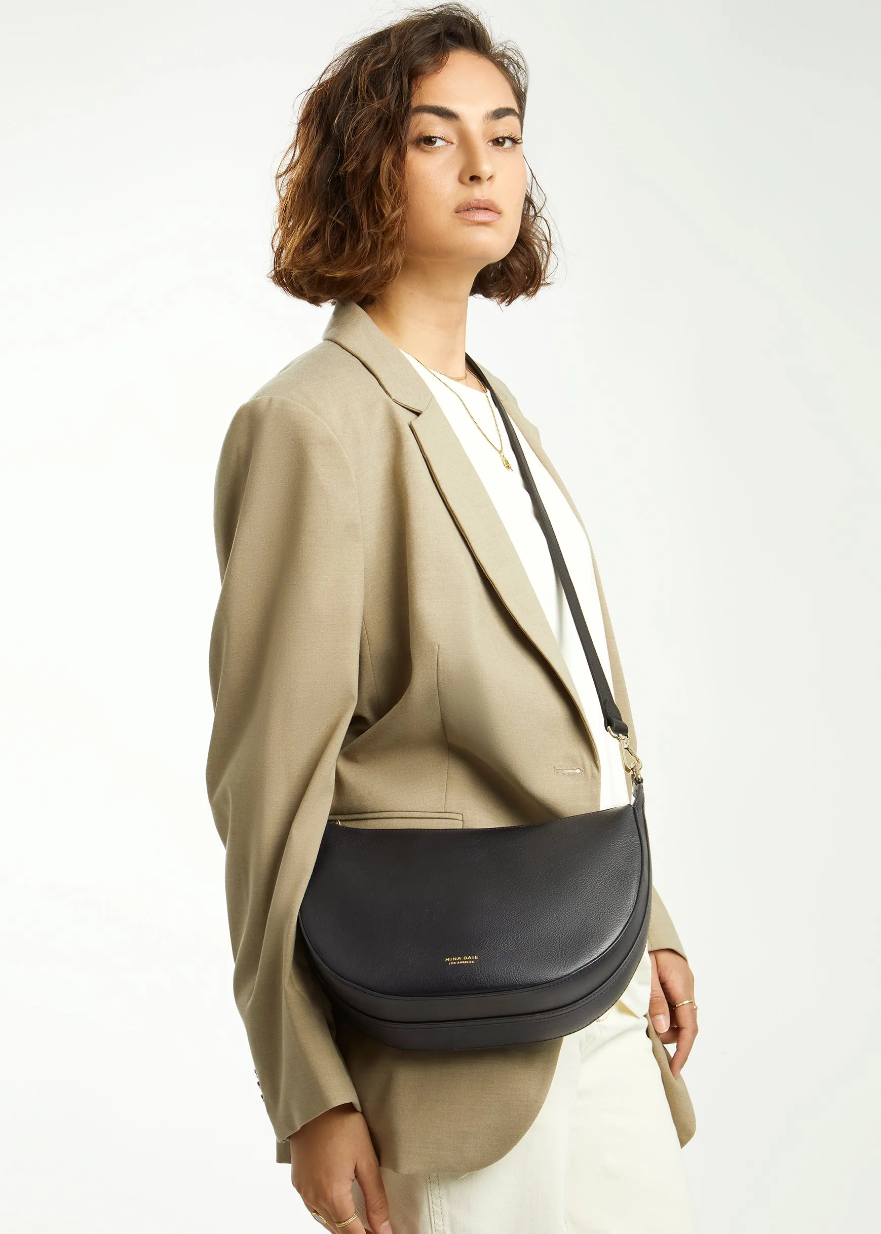 Avery Crossbody Strap (Leather)