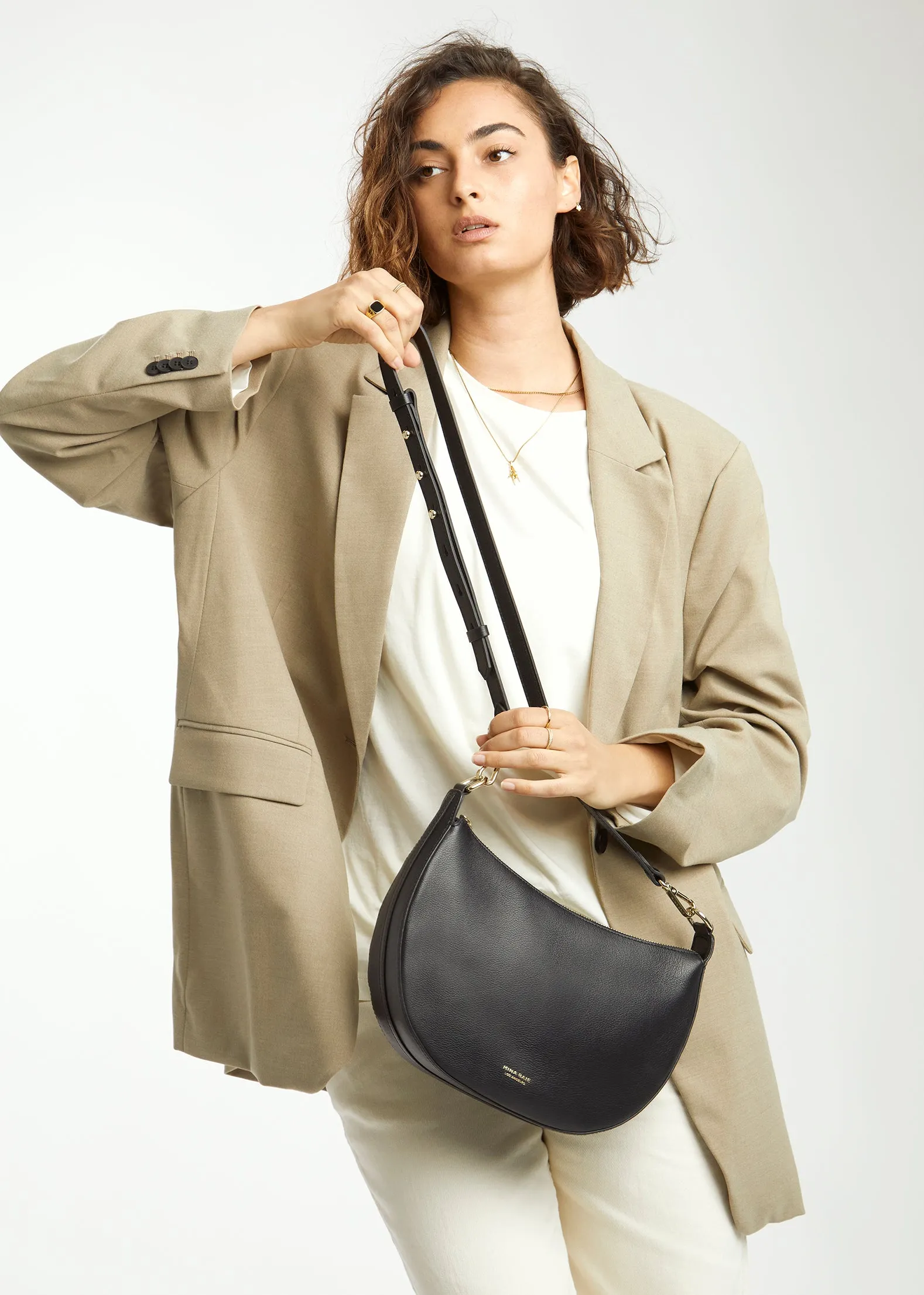 Avery Crossbody Strap (Leather)