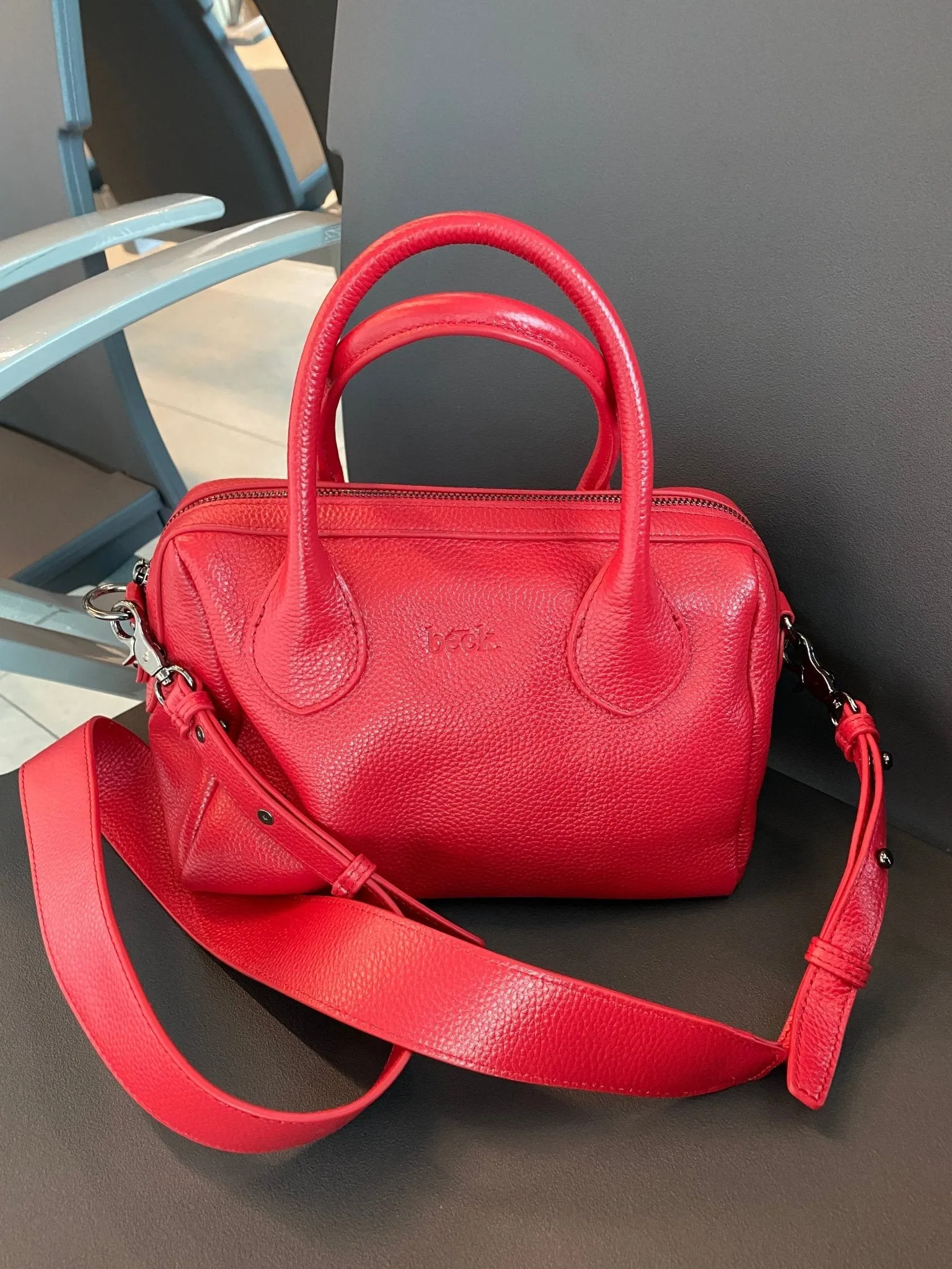 Beck Leather Baby Hayes Bag