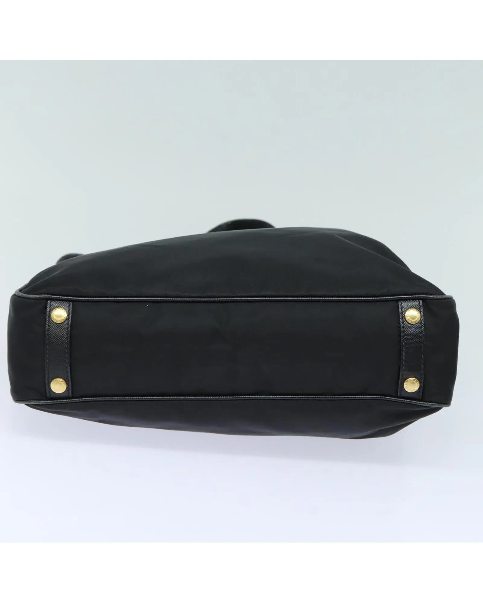 Black Nylon 2-Way Tote Bag by Prada