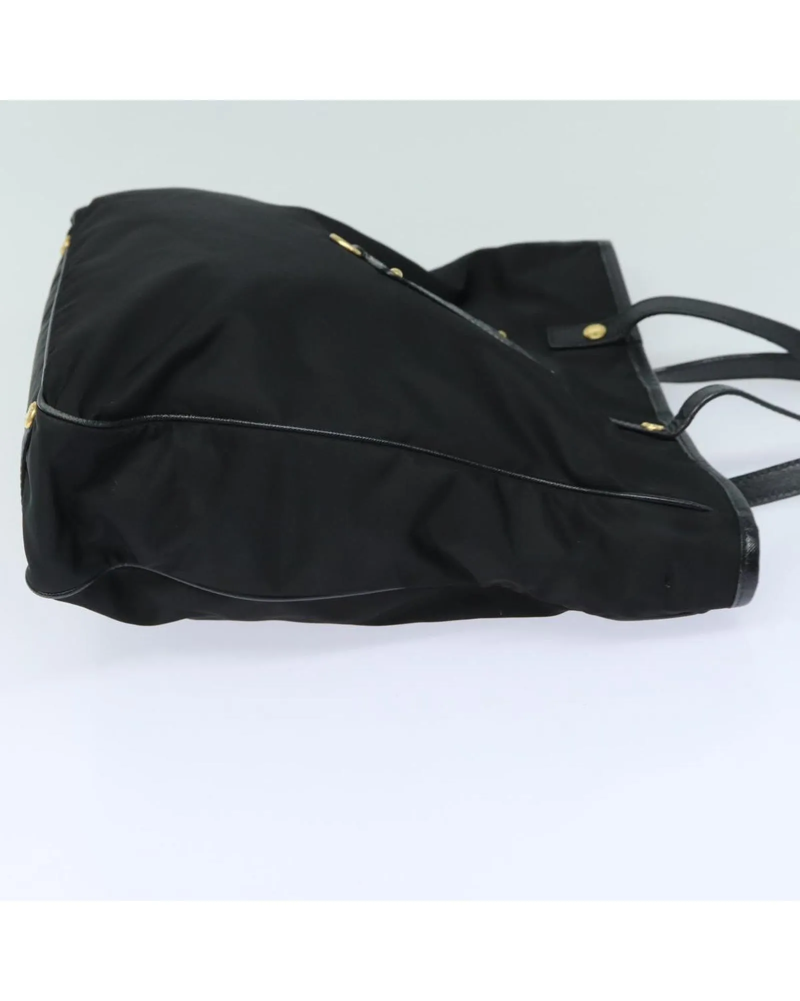 Black Nylon 2-Way Tote Bag by Prada