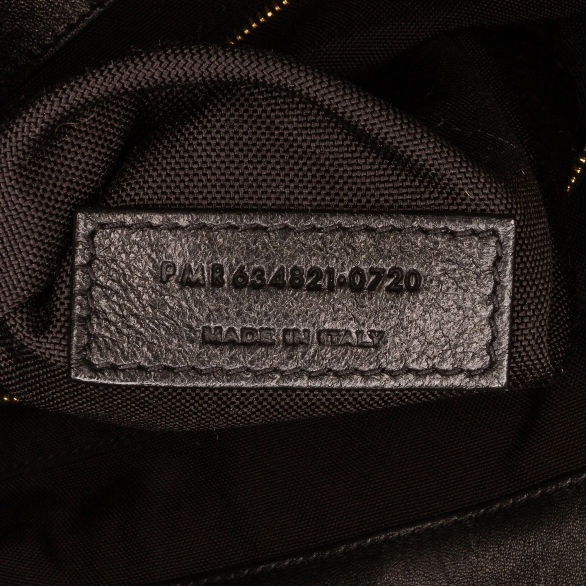 Black YSL Daily Cabas Small Tote Bag