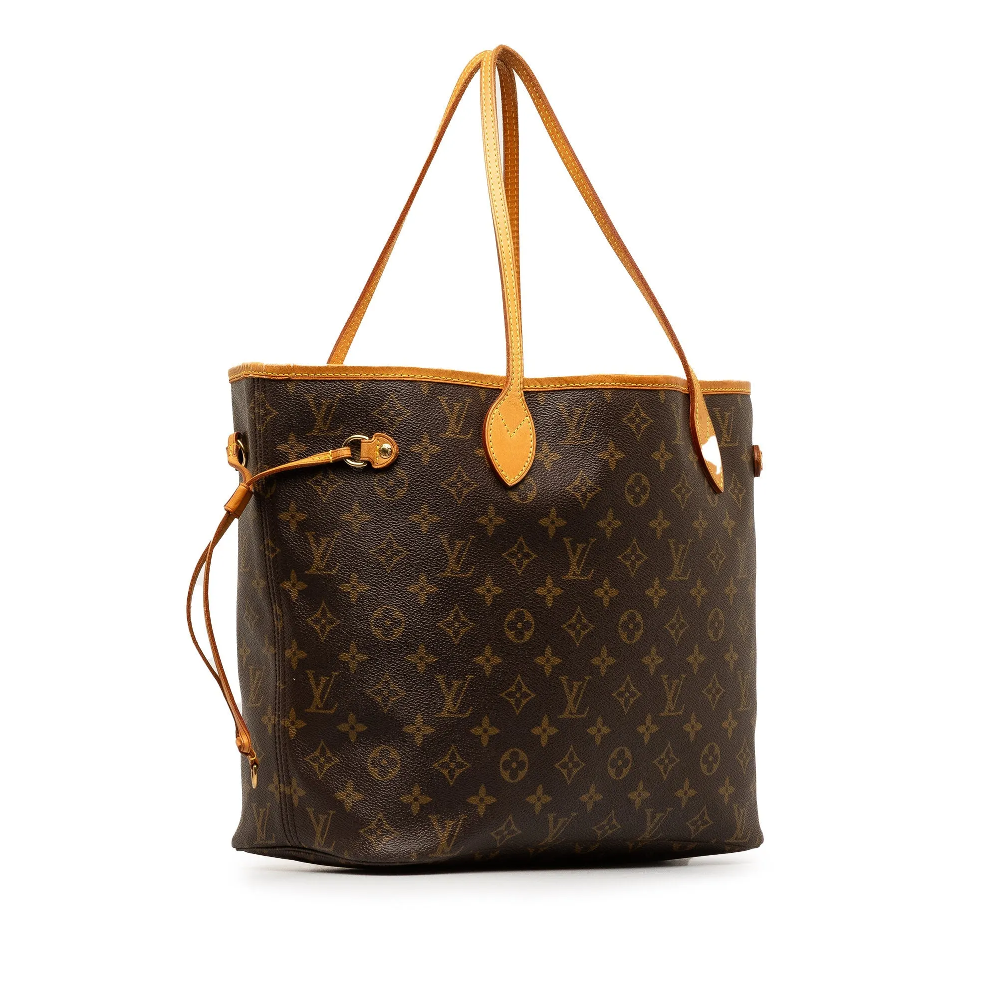Brown Louis Vuitton Monogram Neverfull MM Tote Bag