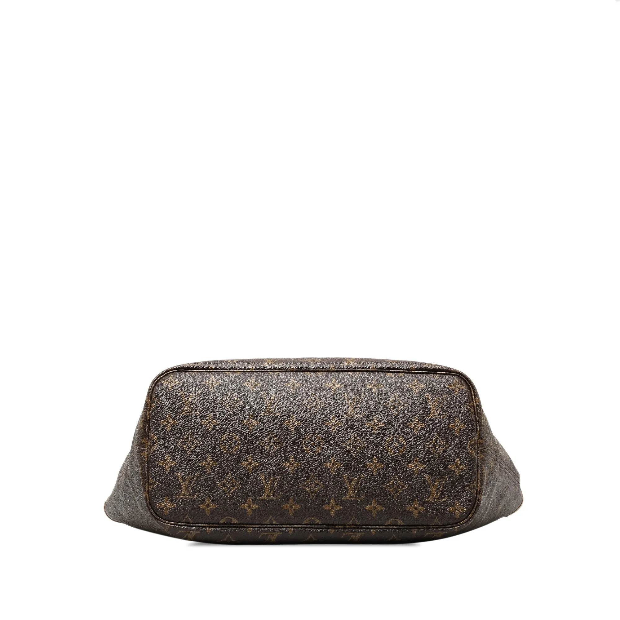 Brown Louis Vuitton Monogram Neverfull MM Tote Bag