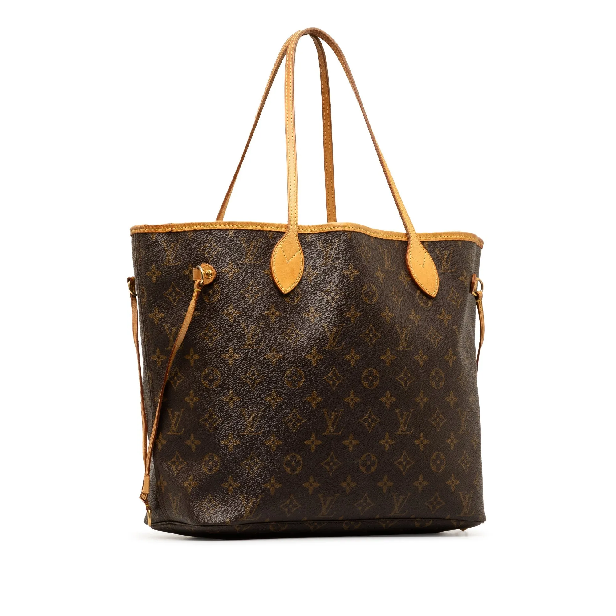 Brown Louis Vuitton Monogram Neverfull MM Tote Bag