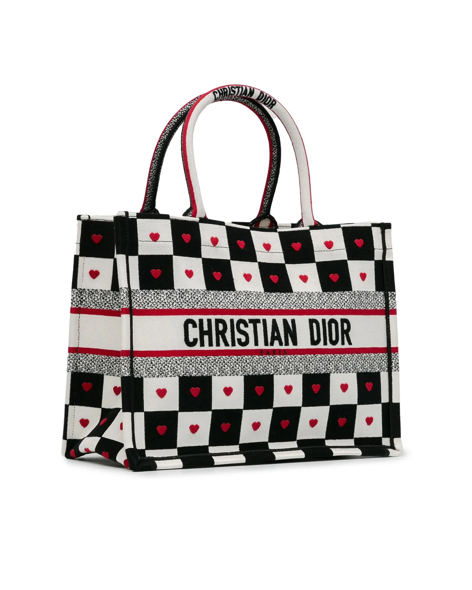 Canvas Dioramour Book Tote with Rolled Handles
