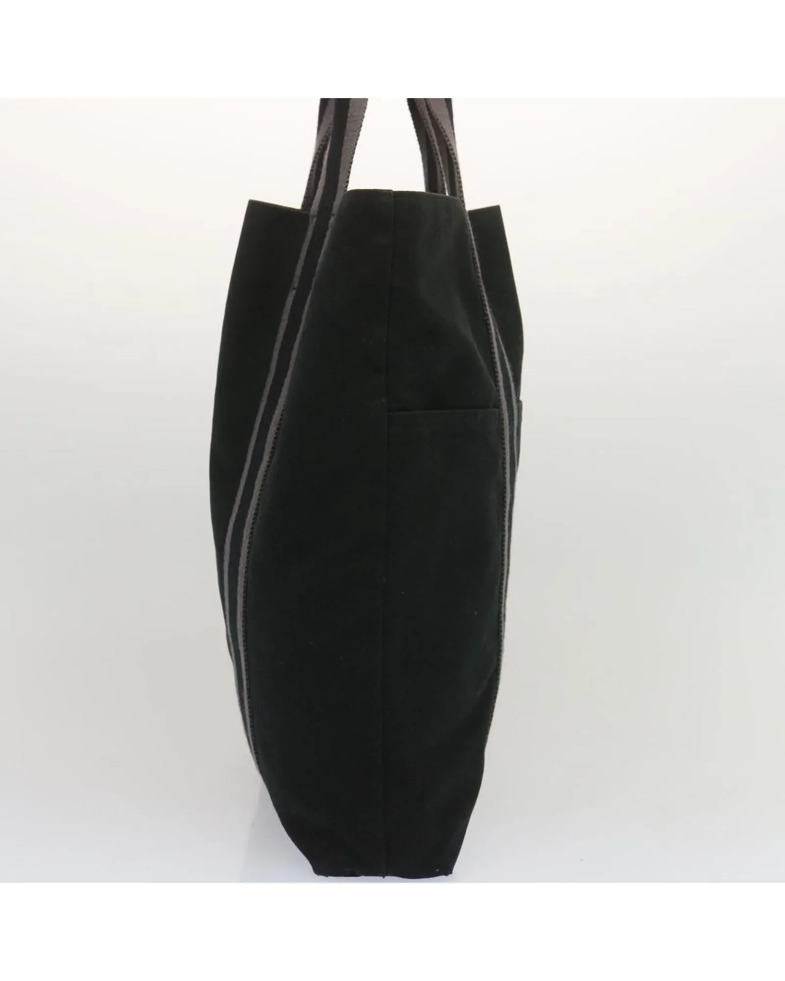 Canvas Tote Bag with Authentic HERMES Design