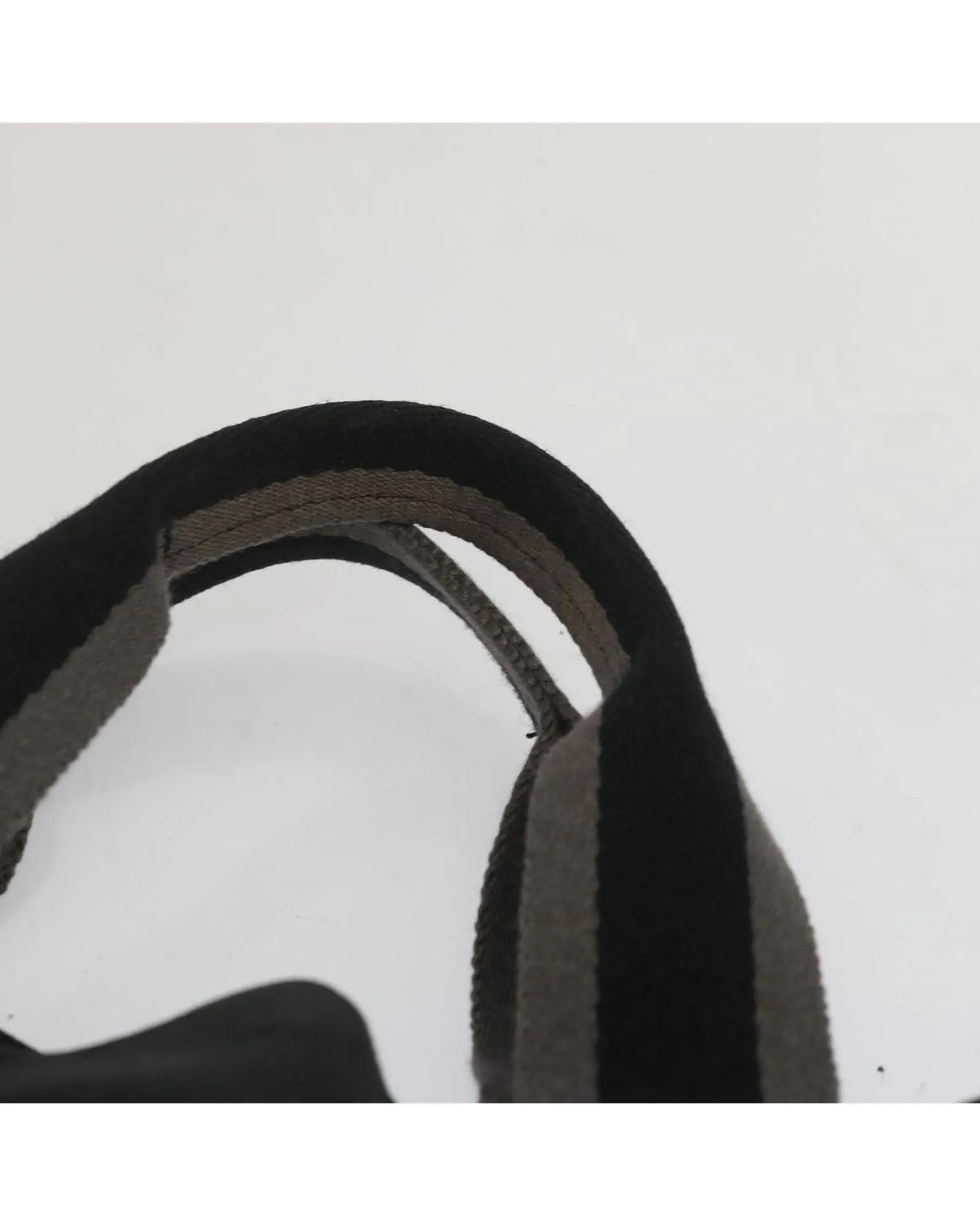 Canvas Tote Bag with Authentic HERMES Design