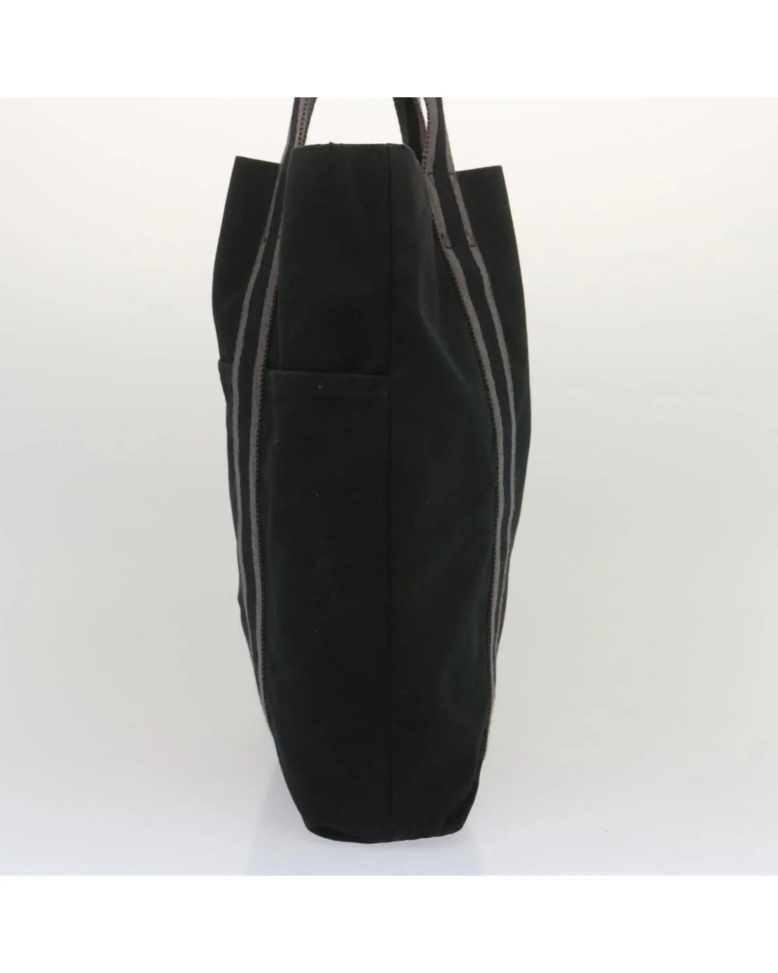 Canvas Tote Bag with Authentic HERMES Design