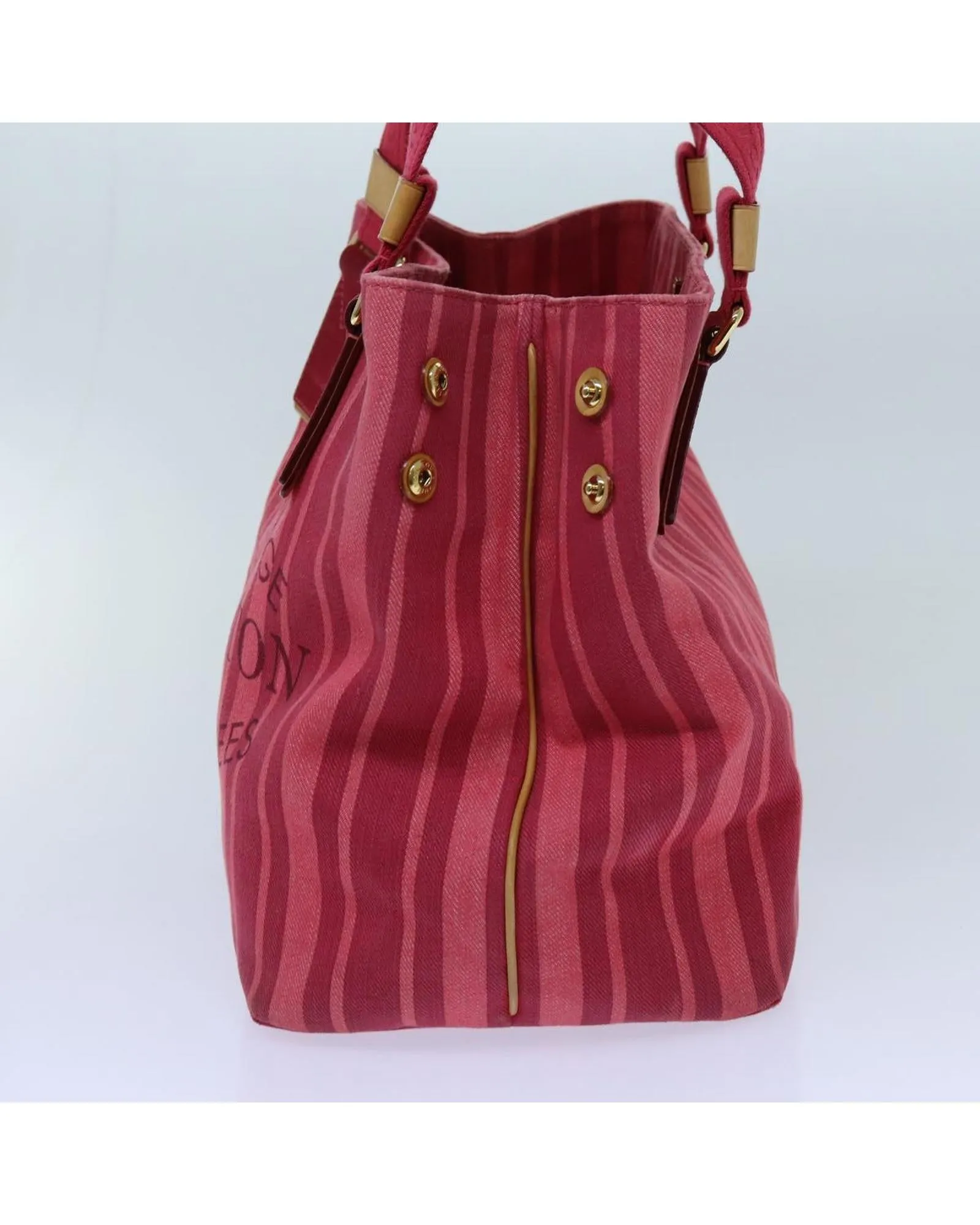 Canvas Tote Bag with Dust Bag and Accessories