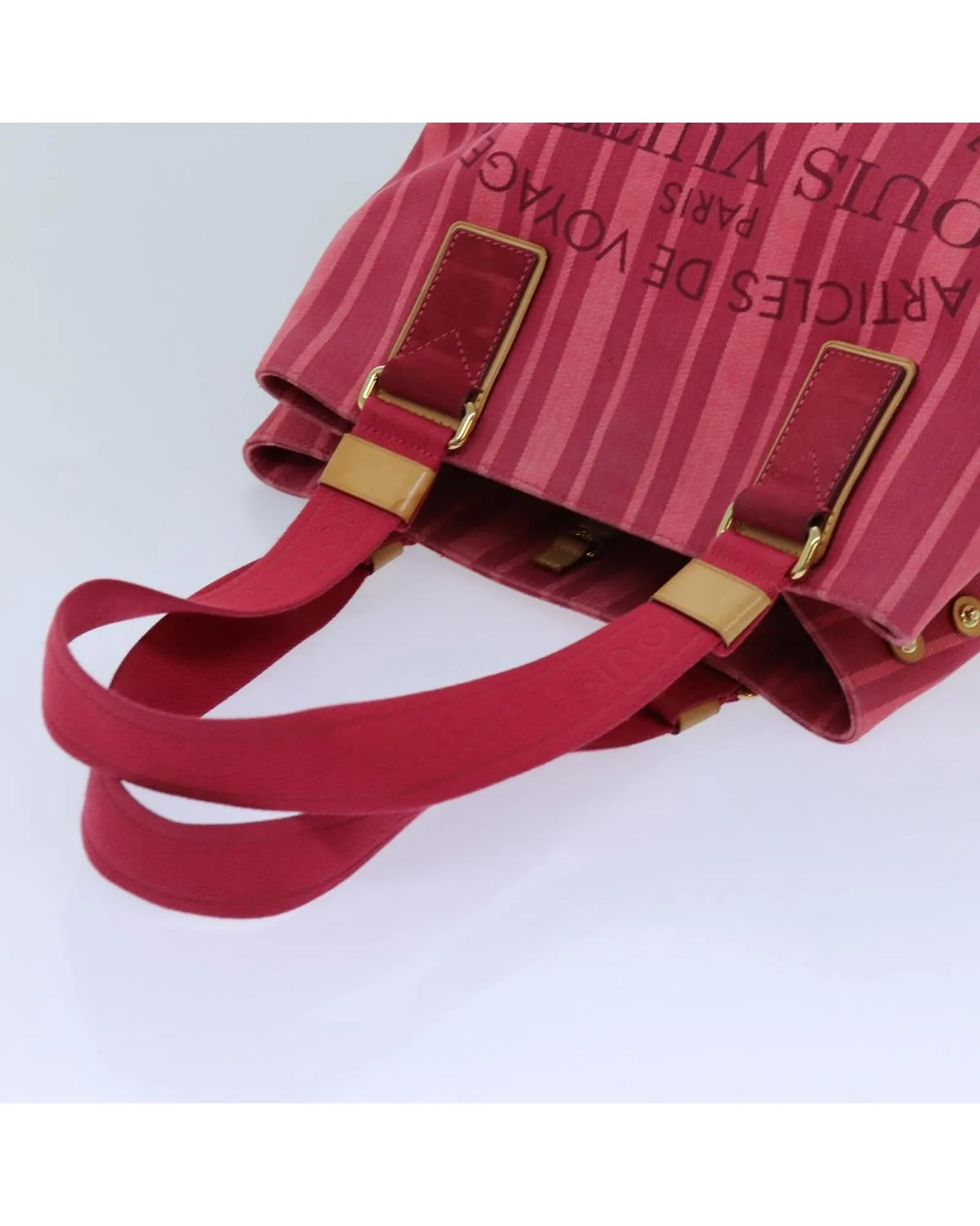 Canvas Tote Bag with Dust Bag and Accessories