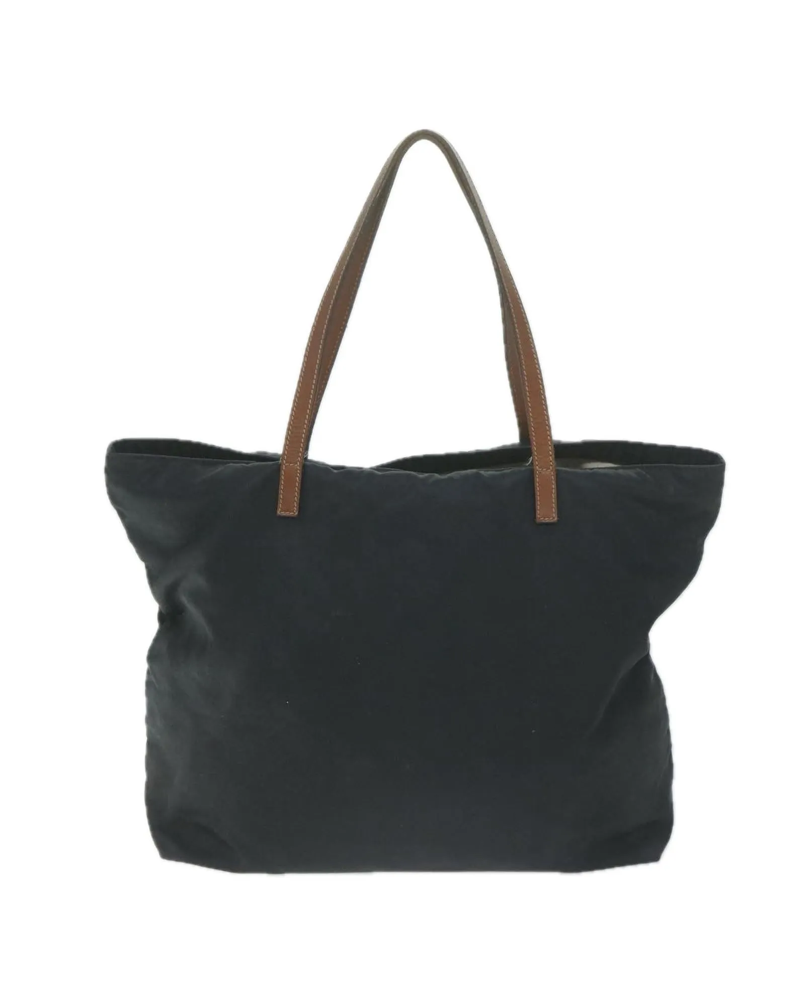 Canvas Tote Bag with GG Detailing