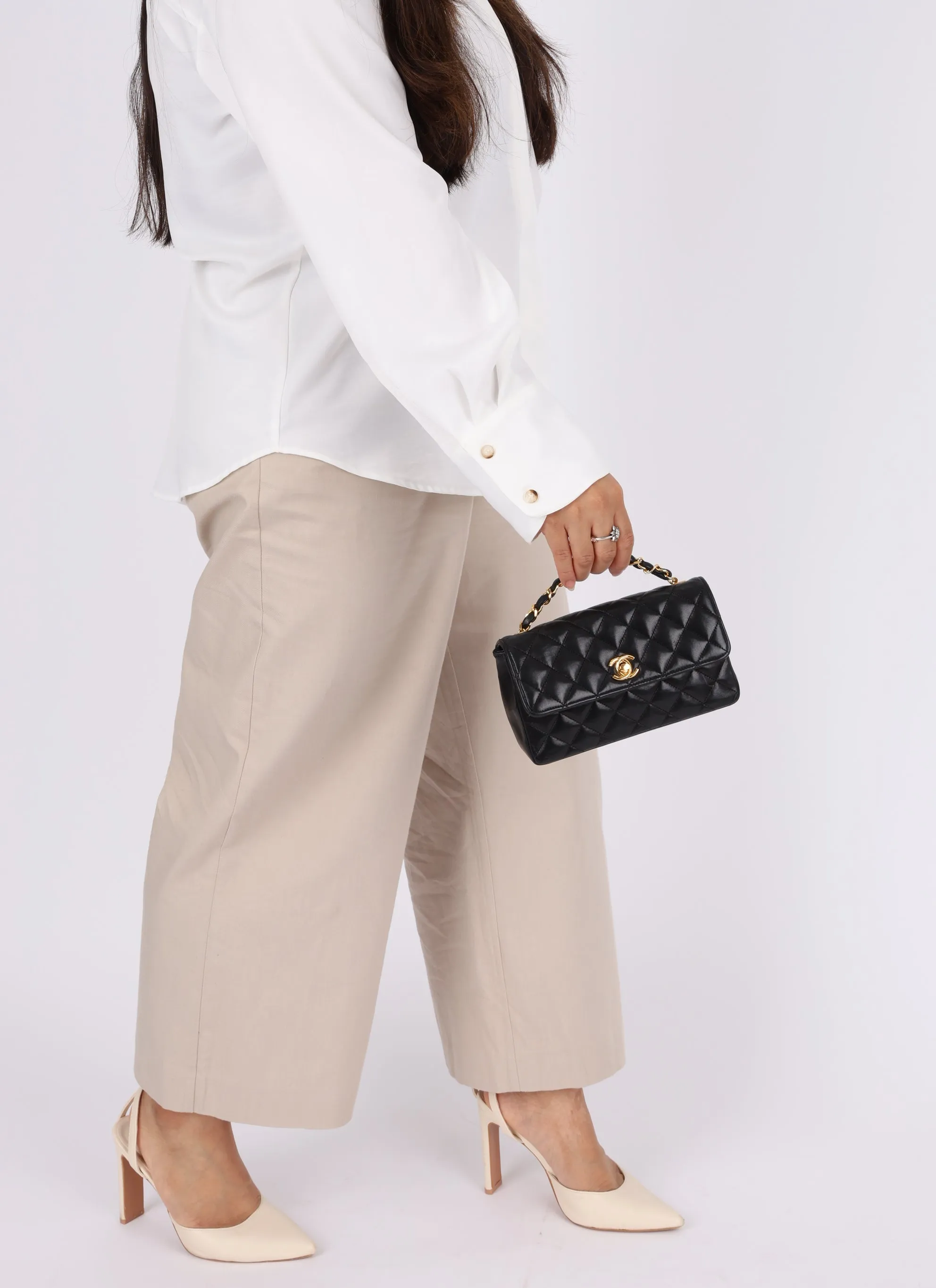 Chanel 1986 Lambskin Mini Flap Bag