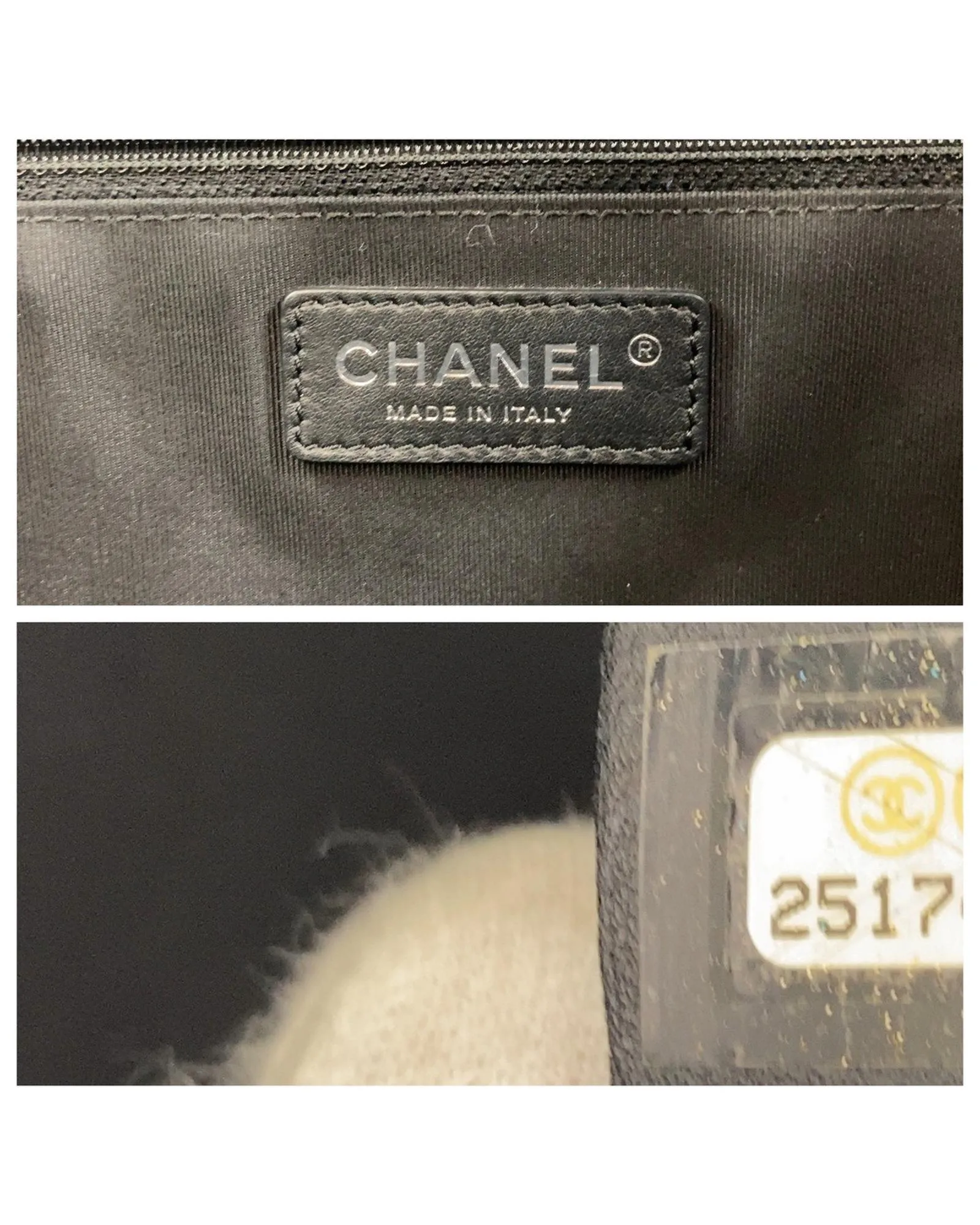 Chanel Black Leather Matelasse Tote Bag with Coco Mark
