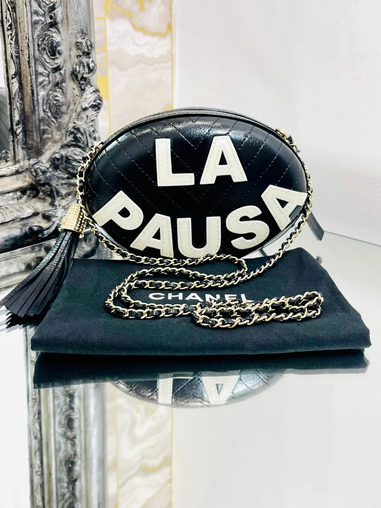 Chanel La Pausa Villa Leather Bag