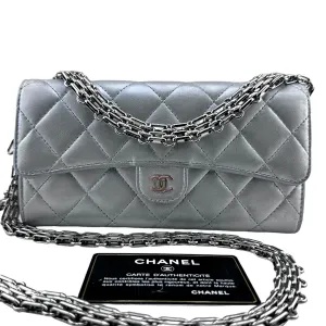 CHANEL Lambskin Classic Flap Gusseted Wallet