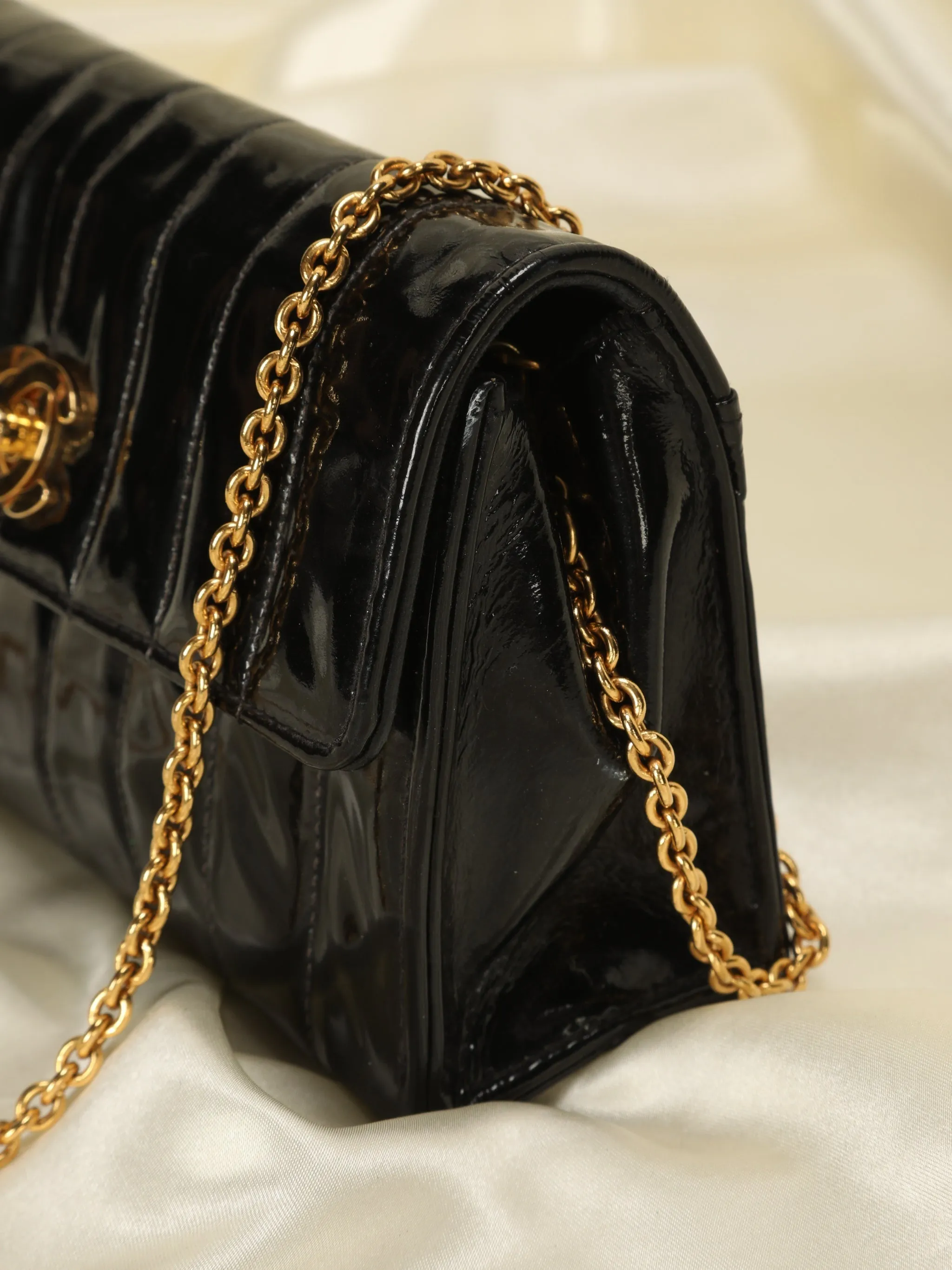 CL Patent Vertical Mini Bag