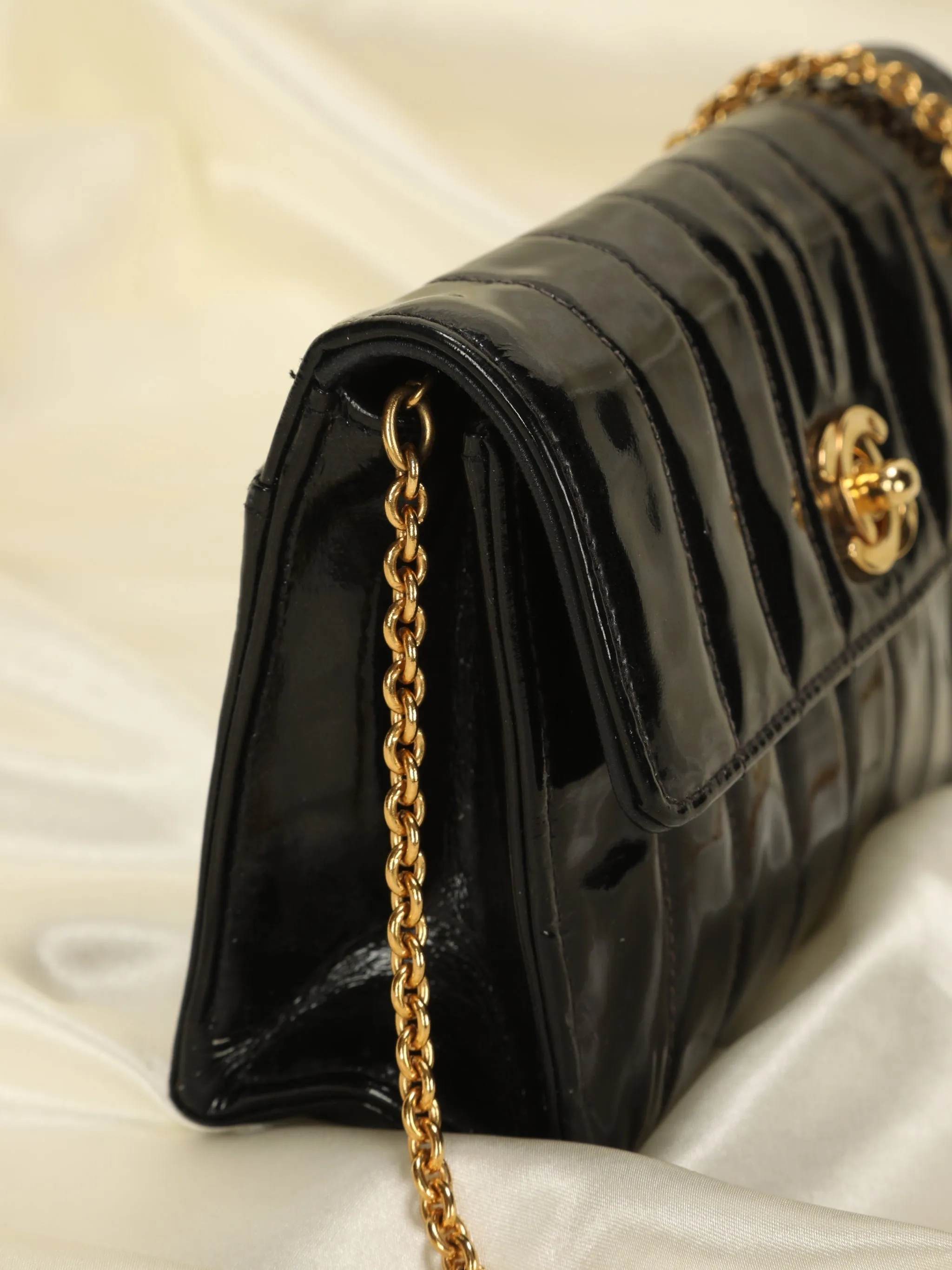 CL Patent Vertical Mini Bag
