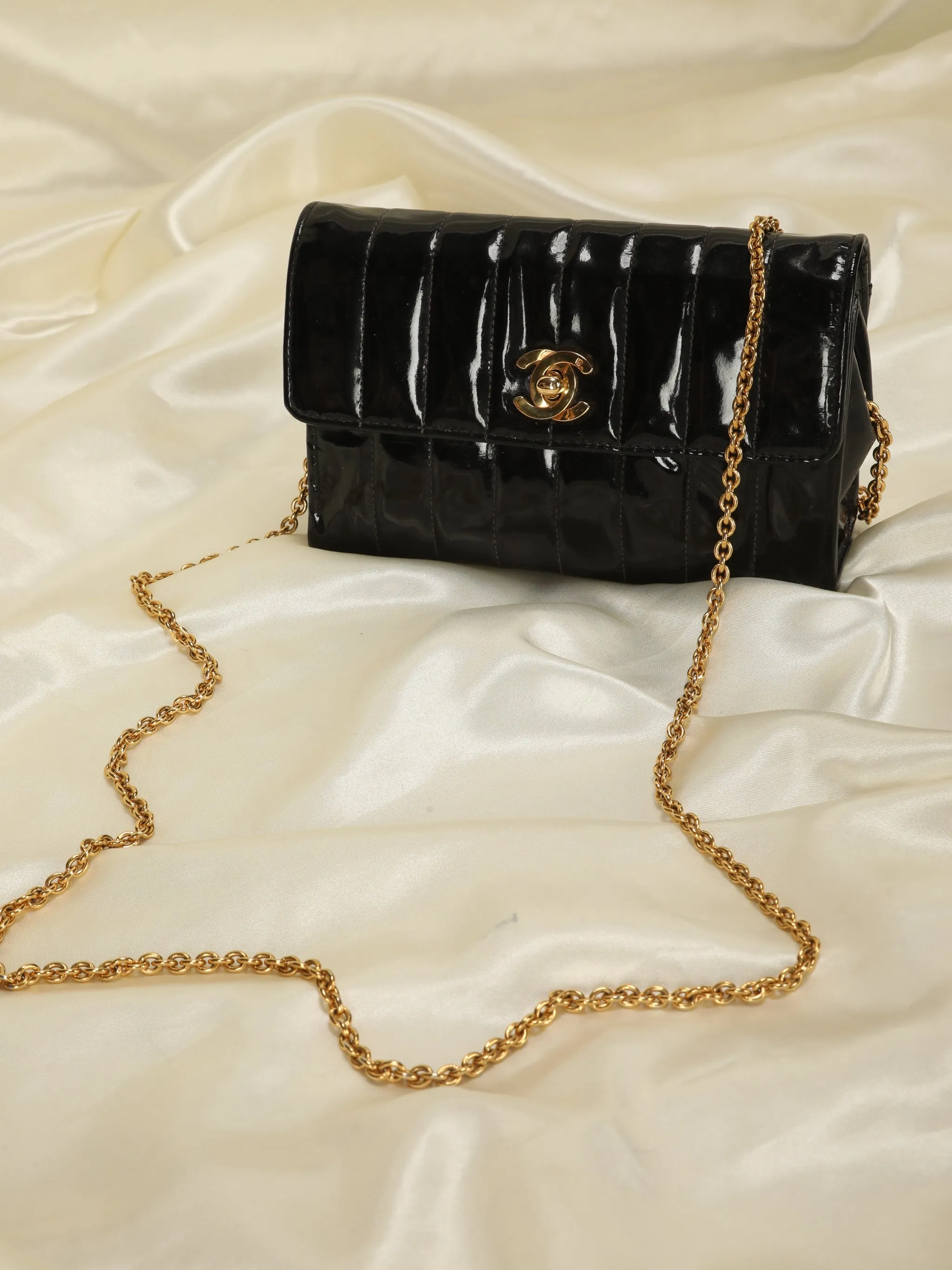 CL Patent Vertical Mini Bag