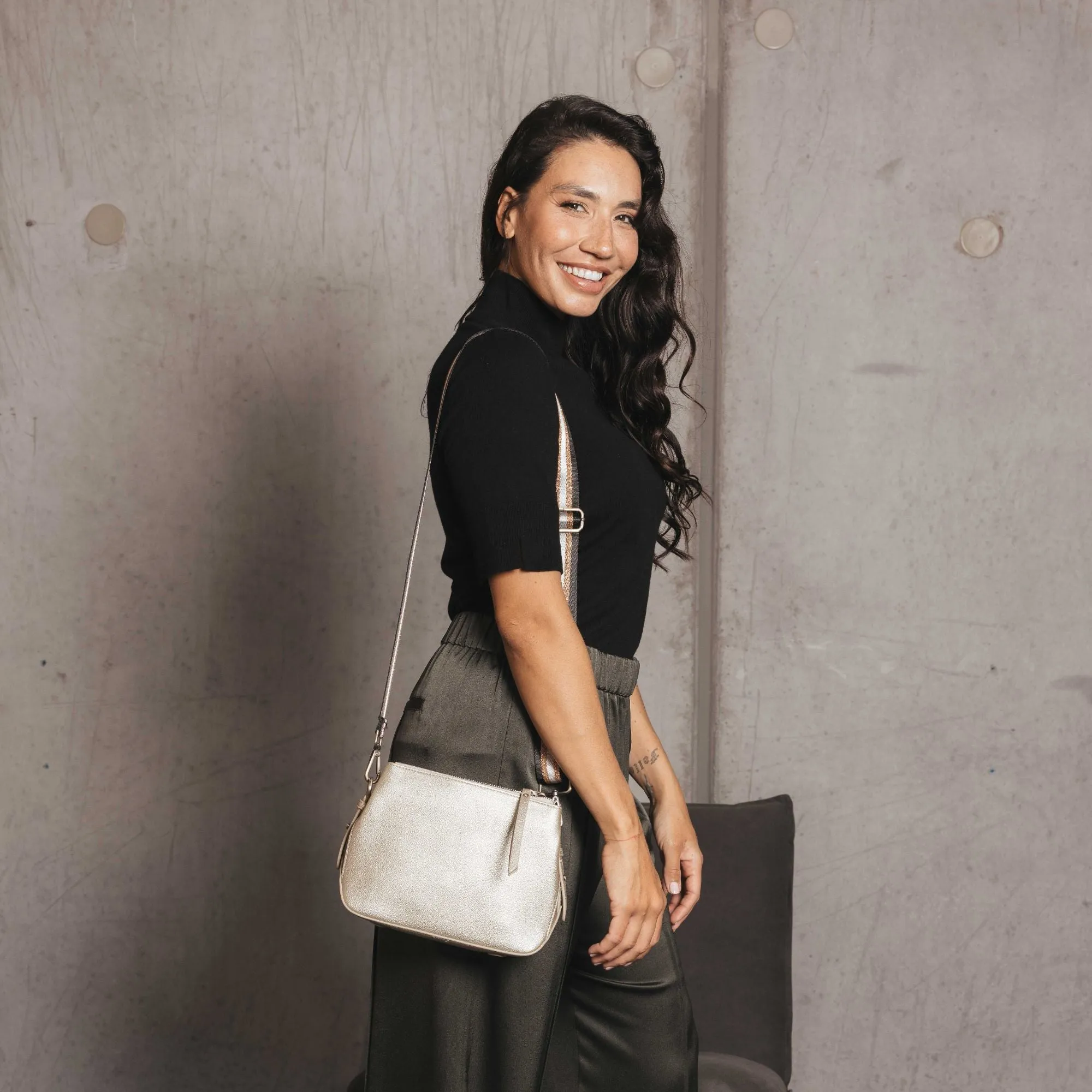 Daniella Gold Crossbody
