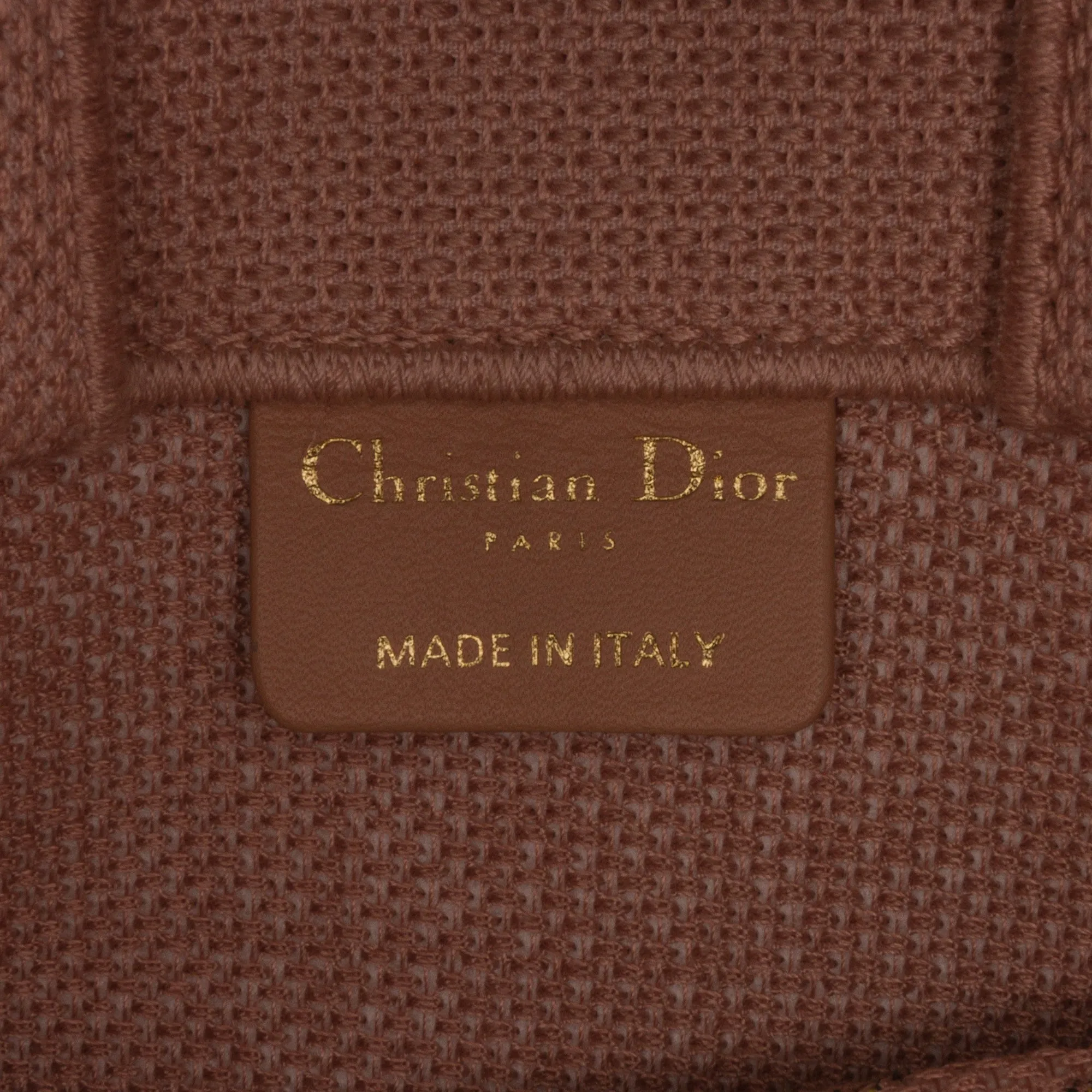 Dior Fleurs Bibliques Vertical Book Tote Pink Embroidered Canvas
