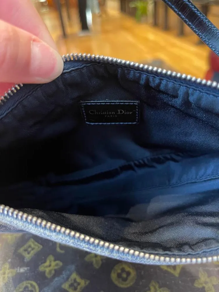 Dior Saddle Classic Denim Handbag