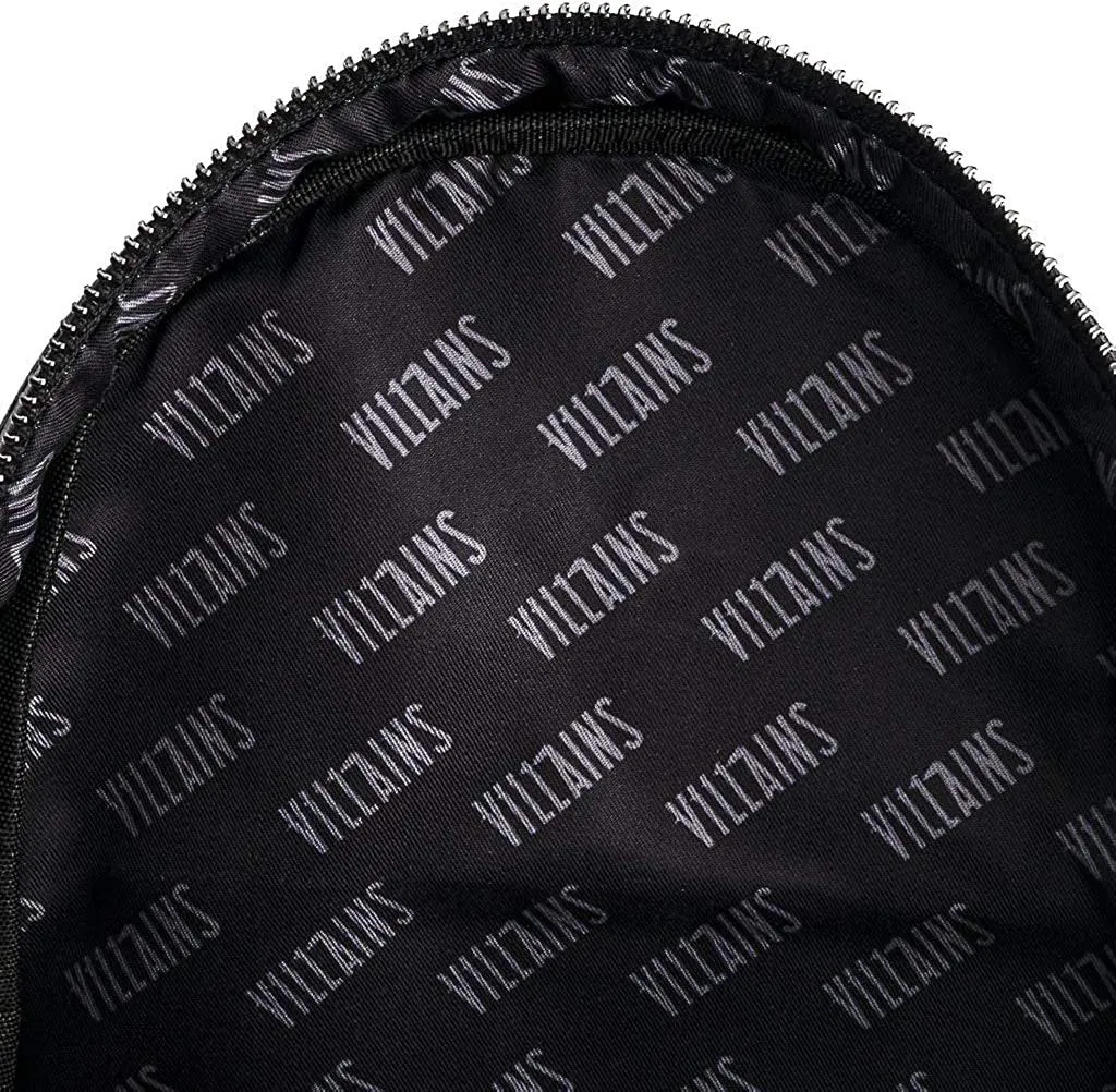 Disney Villains Debossed Allover Print Mini Backpack