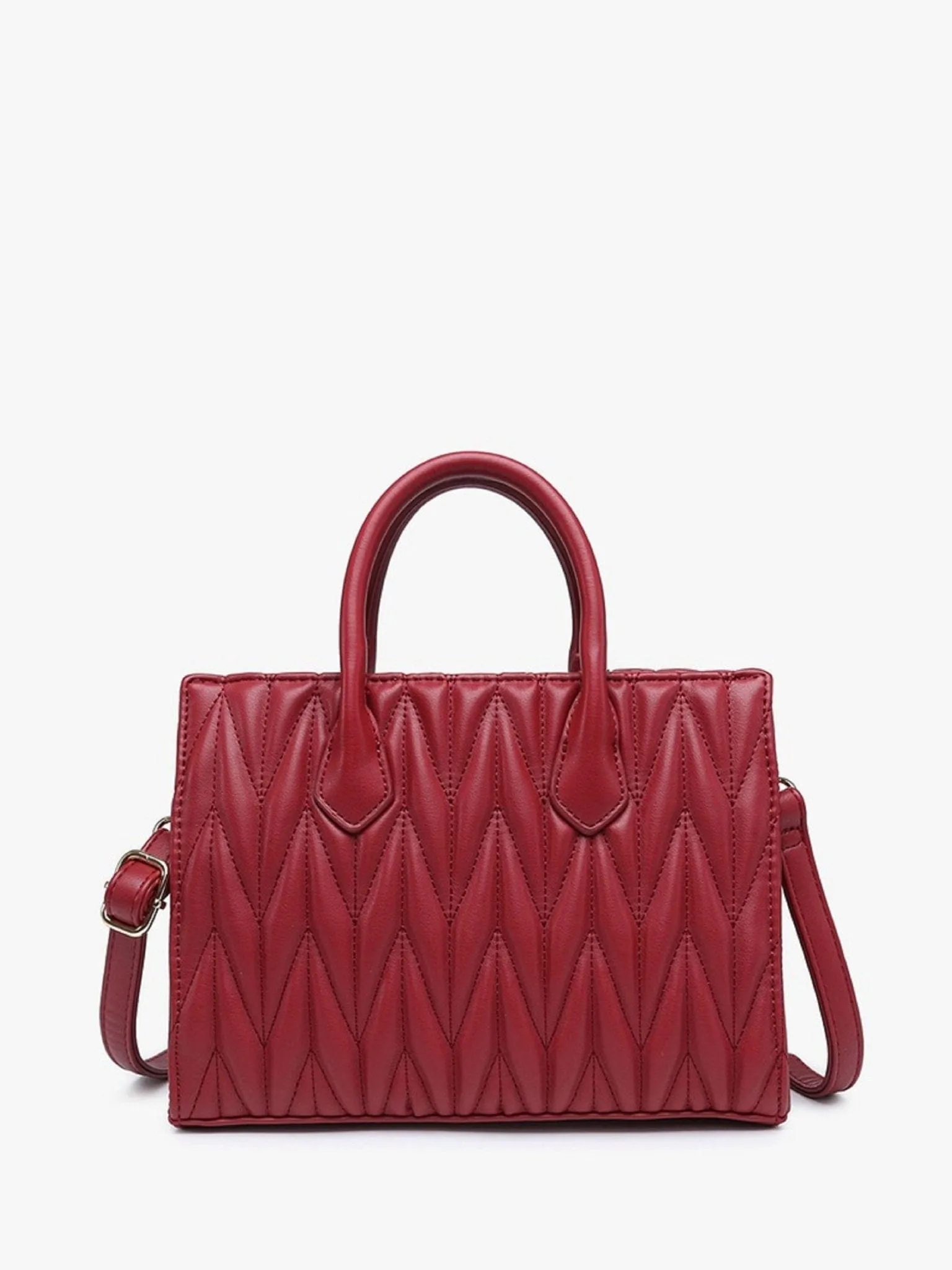 EH2248 EH Herringbone Satchel w/ Dual Handles