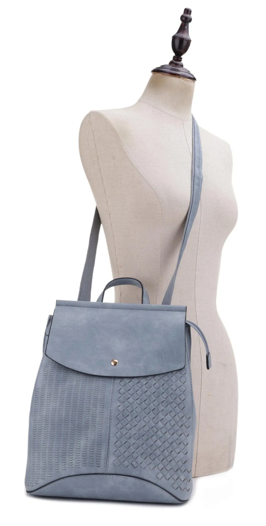EJ1363 DJ1363 3 Way Fashion Convertible Backpack