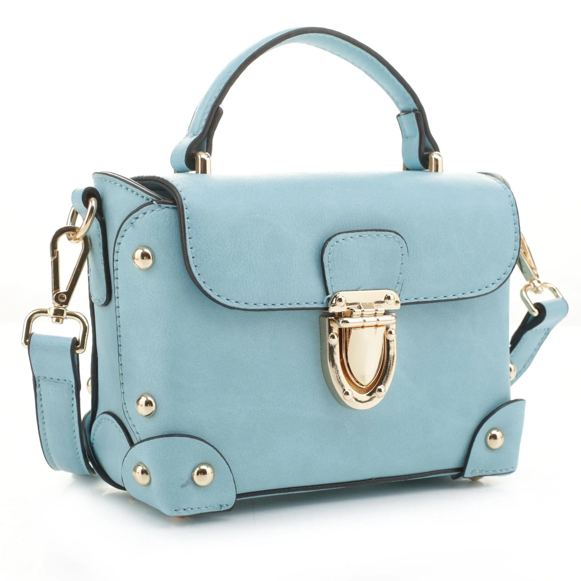 FC20084 Clarissa Top Handle Mini Satchel/Crossbody