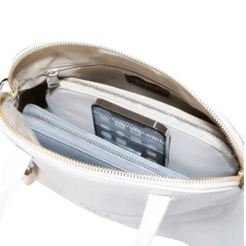 Furla Piper Small Dome Tote - Talco