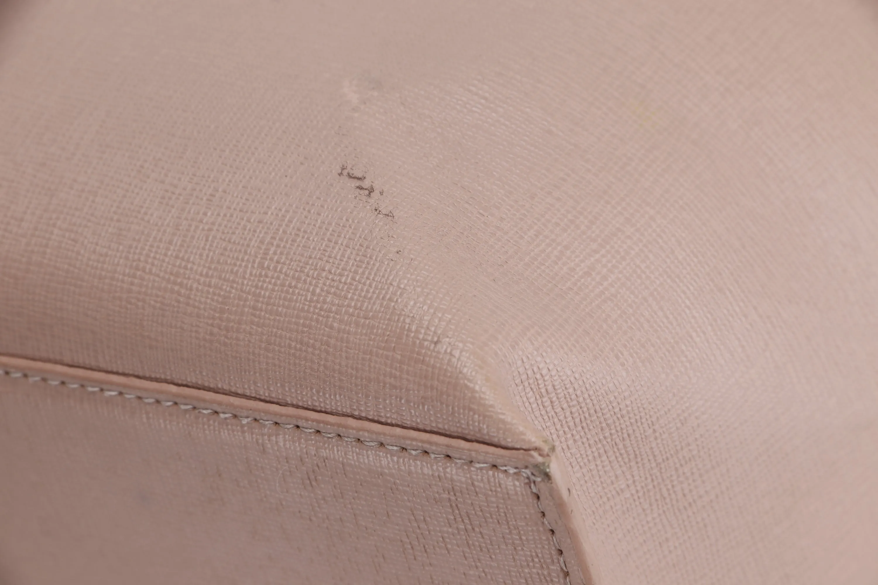 FURLA TOTE BAG MEDIUM PINK GOLD HARDWARE, NO DUST COVER & BOX