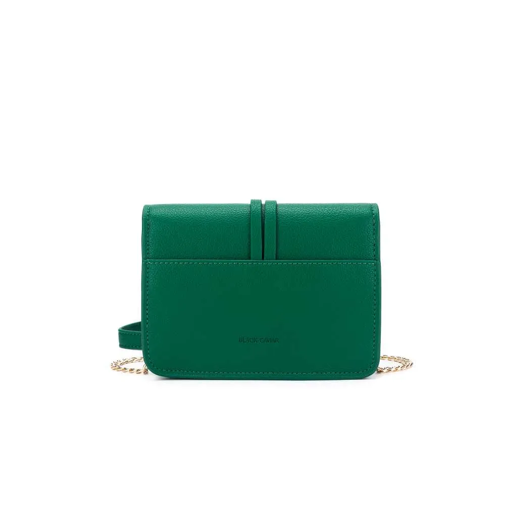 Gigi Green Crossbody Bag