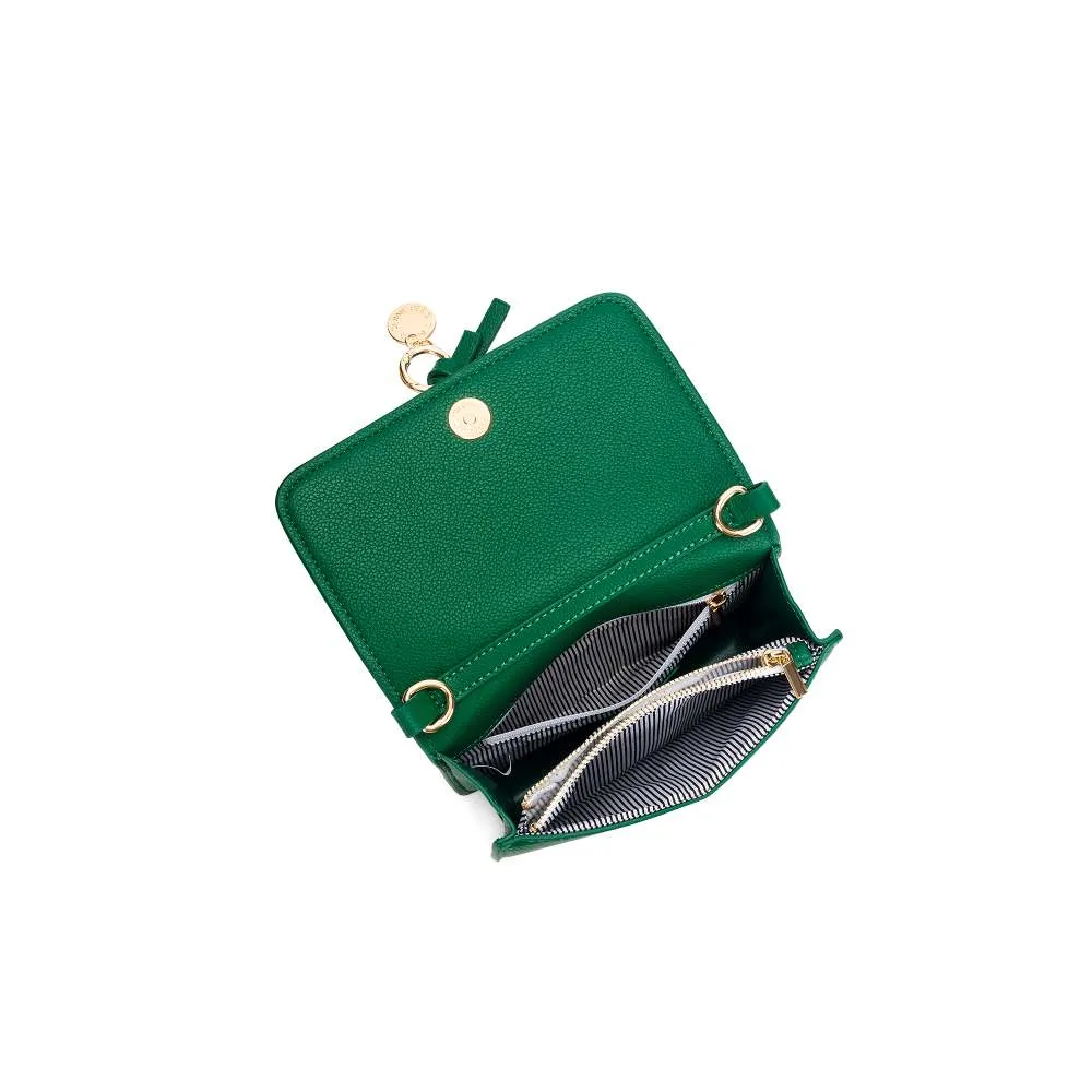 Gigi Green Crossbody Bag