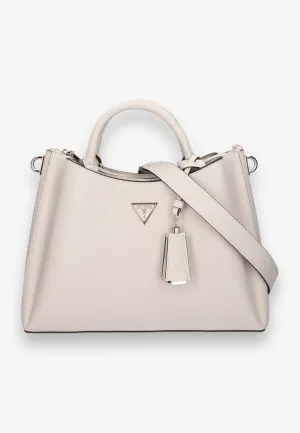 Guess Eco Gloriana Girlfriend Satchel - Stone