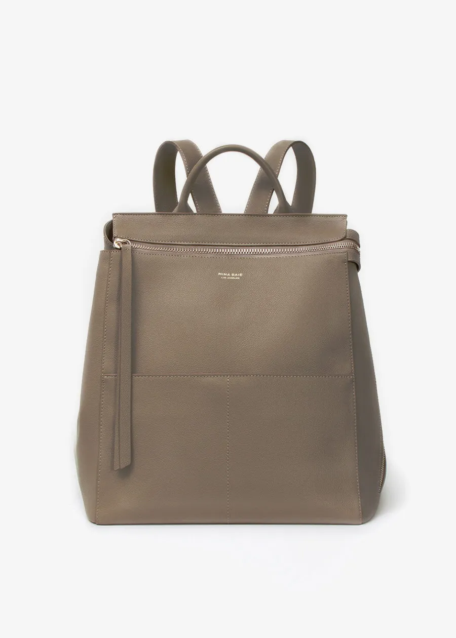 Harper Midi Backpack (Leather)