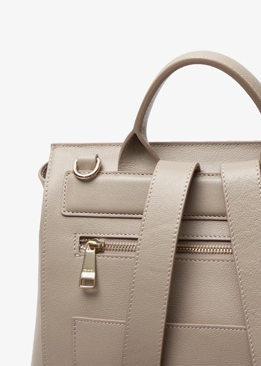 Harper Midi Backpack (Leather)