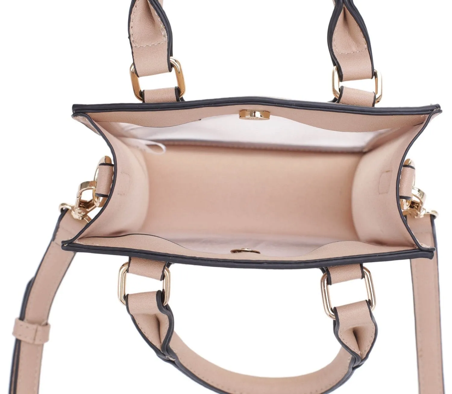 KS25734CL Elina Square Clear Crossbody Bag