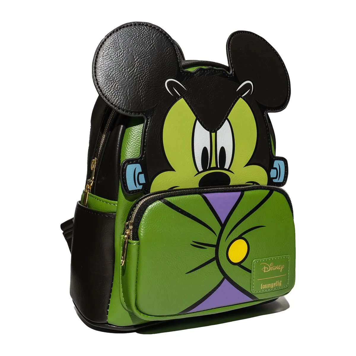 Loungefly Mickey Mouse Frankenstein Cosplay Mini-Backpack (GITD) - Entertainment Earth Exc.