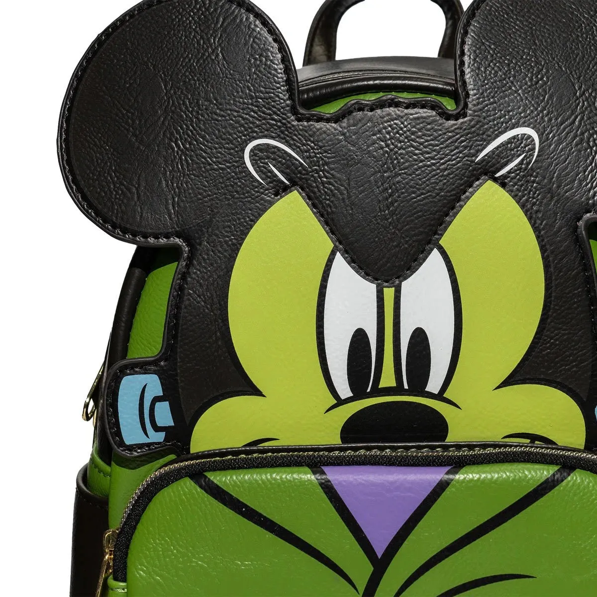 Loungefly Mickey Mouse Frankenstein Cosplay Mini-Backpack (GITD) - Entertainment Earth Exc.