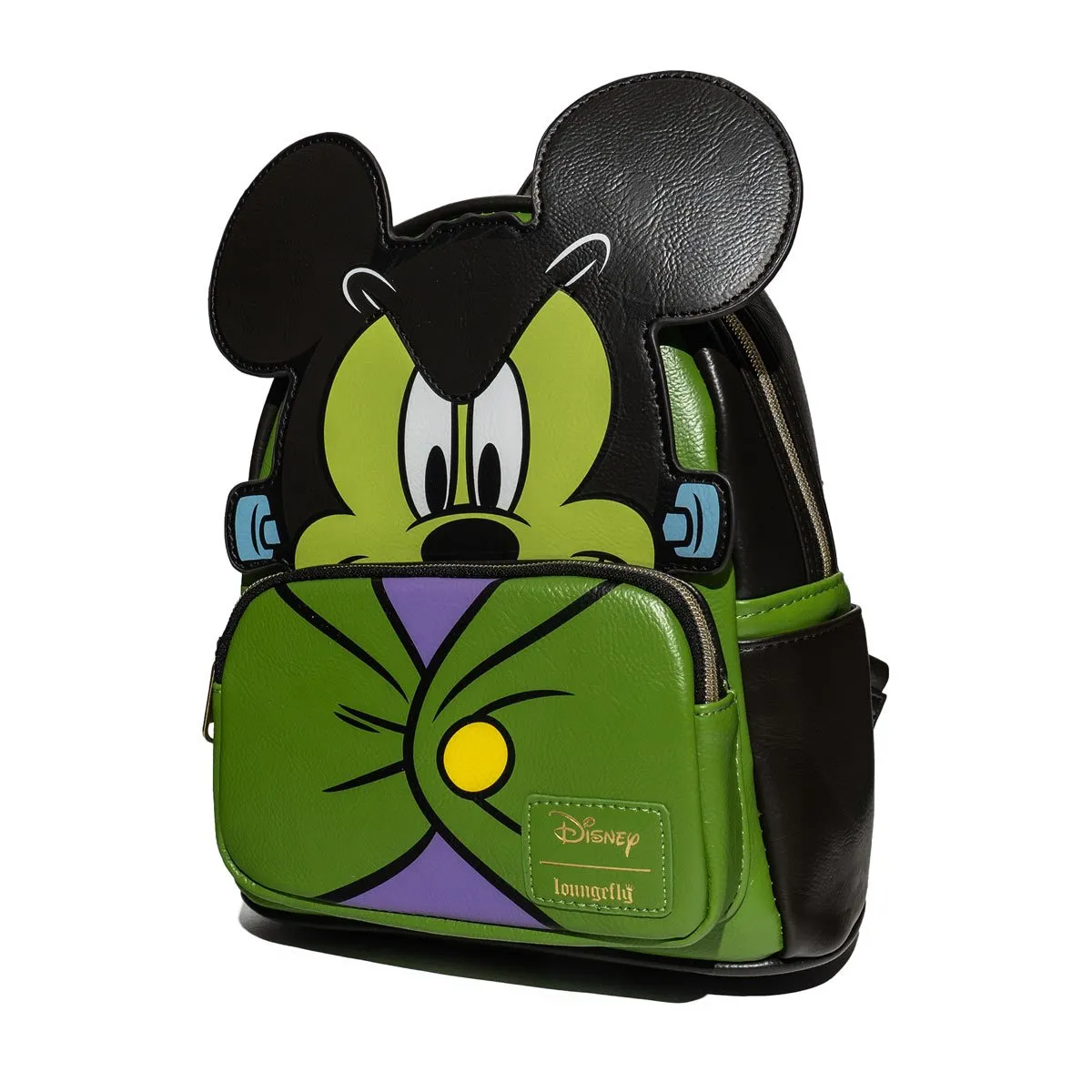 Loungefly Mickey Mouse Frankenstein Cosplay Mini-Backpack (GITD) - Entertainment Earth Exc.