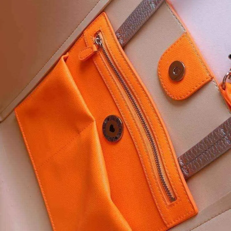 Love Moschino bags | Love Moschino Orange Handbag