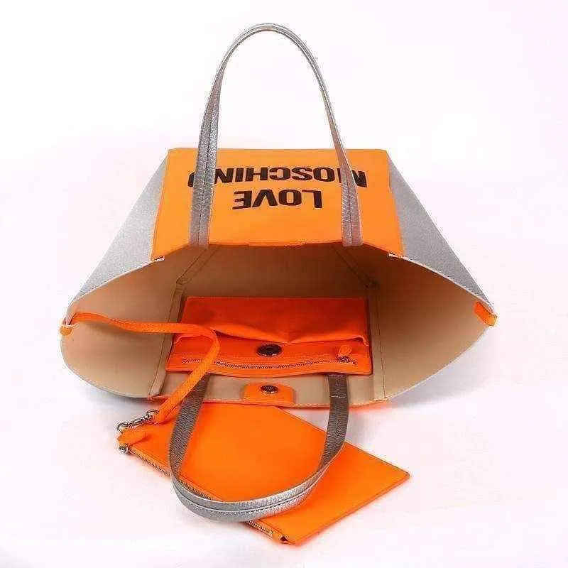 Love Moschino bags | Love Moschino Orange Handbag