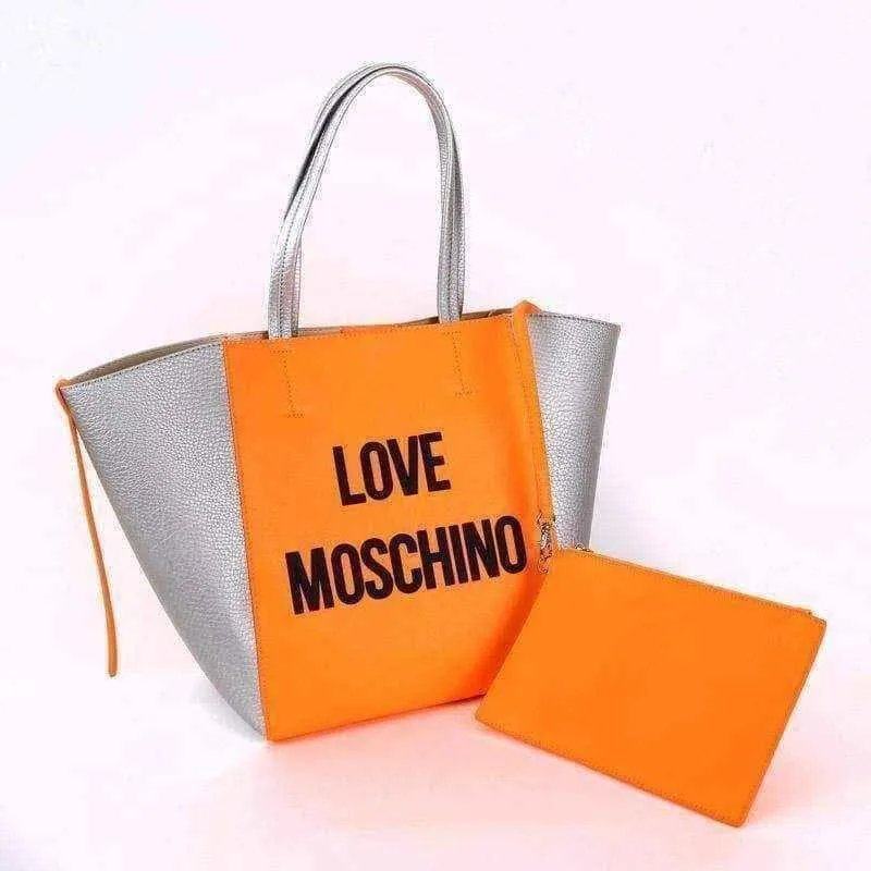 Love Moschino bags | Love Moschino Orange Handbag