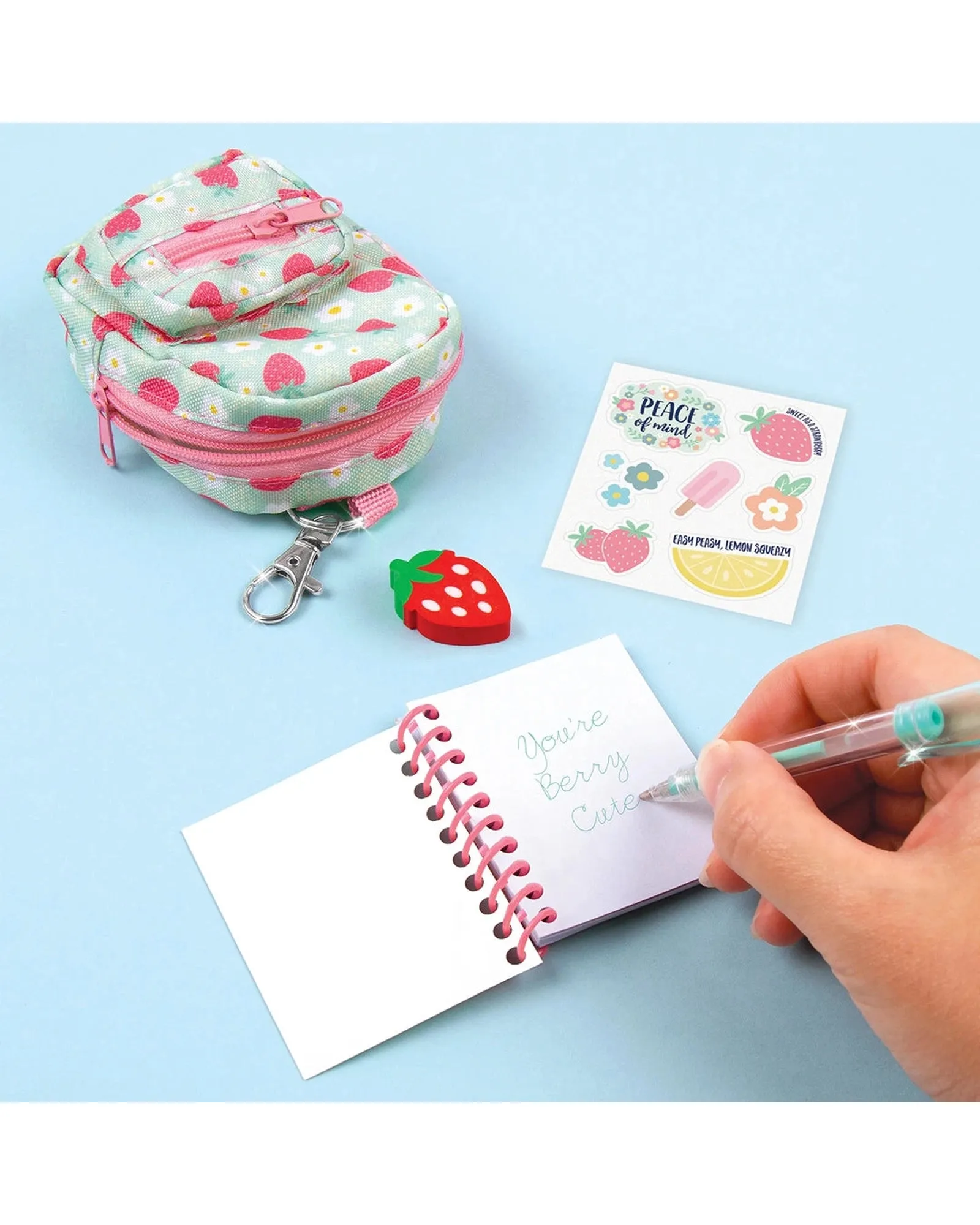 Make It Real Mini Backpack Stationery Set