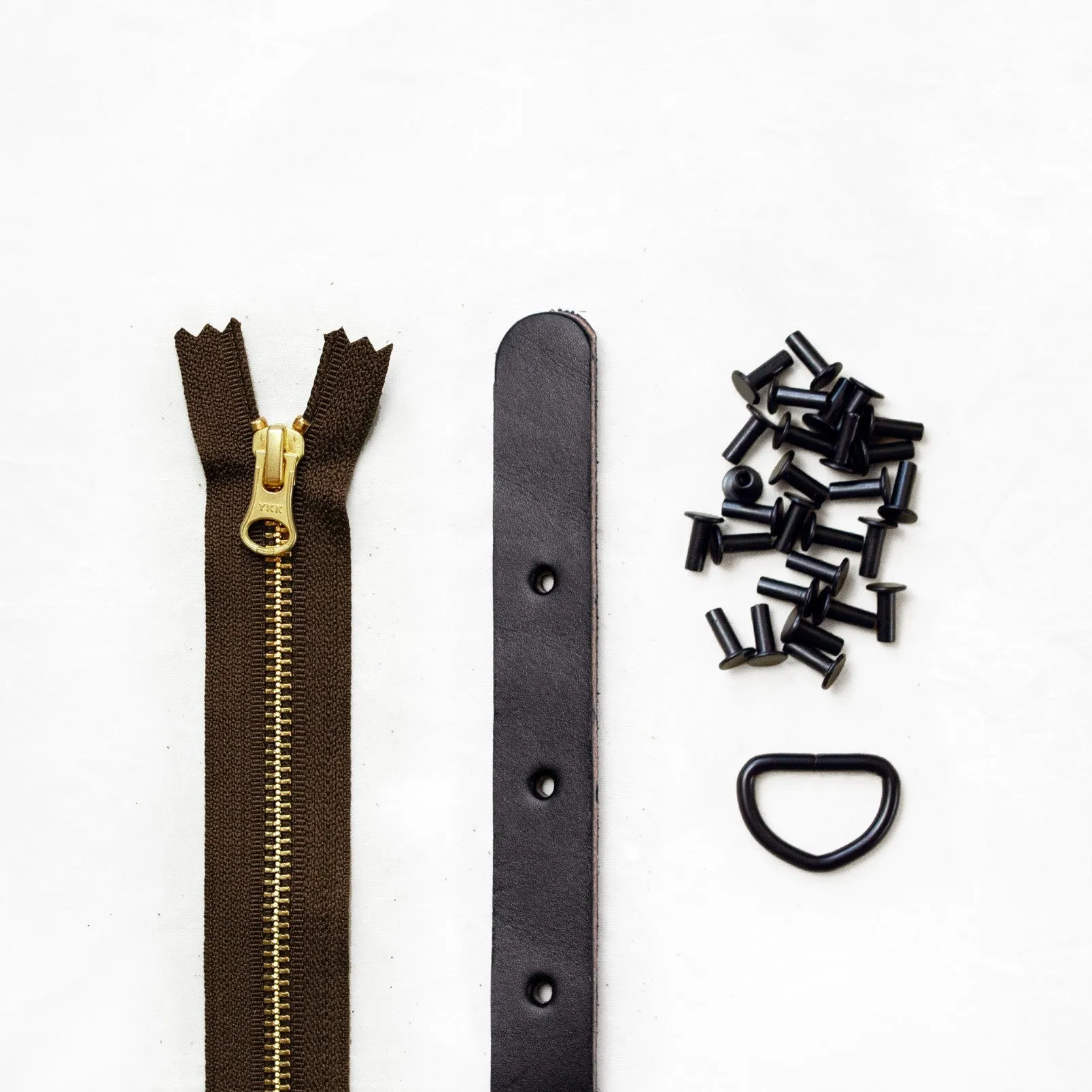 Maywood - Black Leather   Hardware Kit